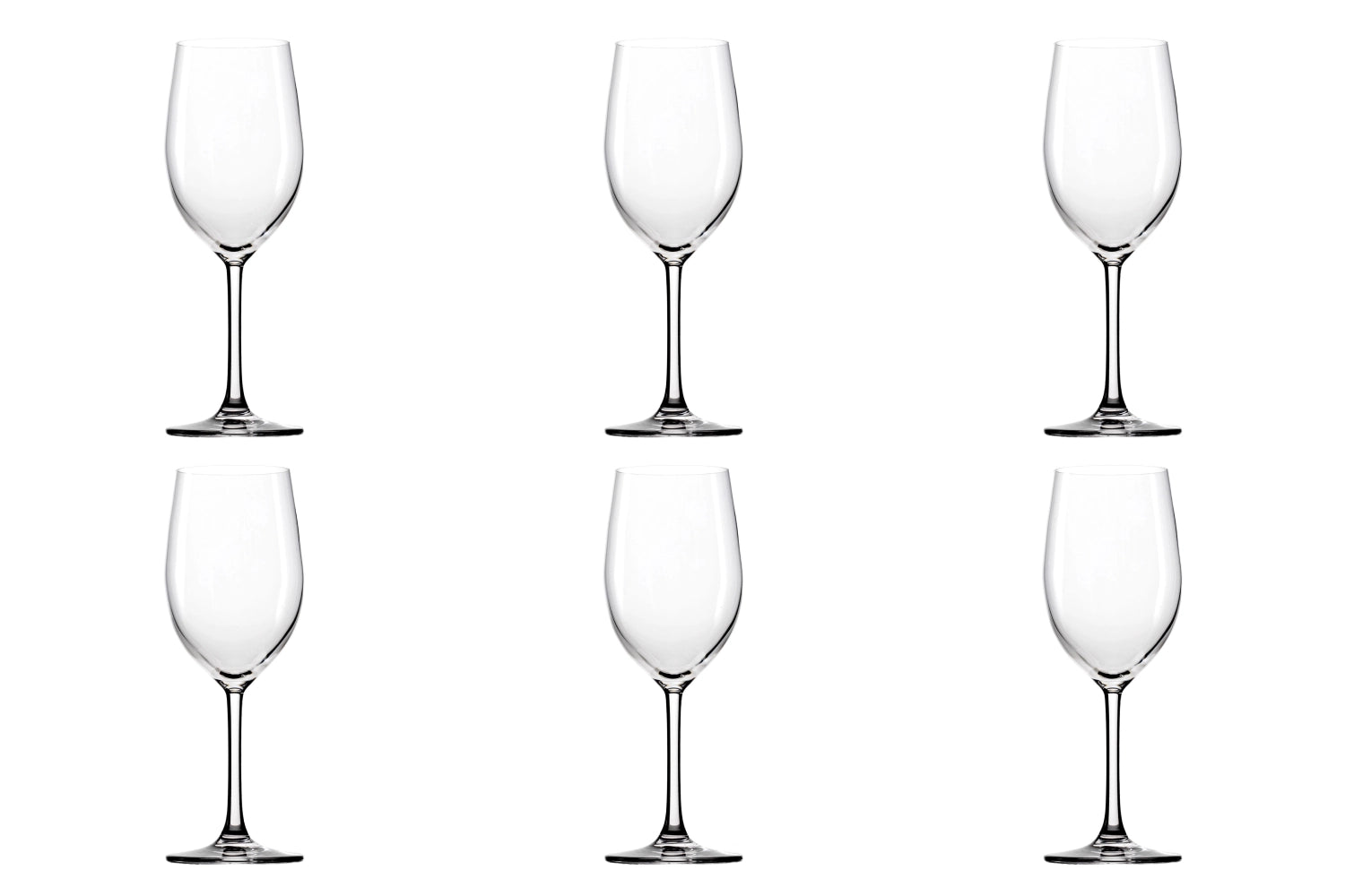 Hochwertiges 6er Set Classic Rotweinkelche (448ml) von Stölzle, ideal für Rotwein, elegant und langlebig, Höhe: 224mm.