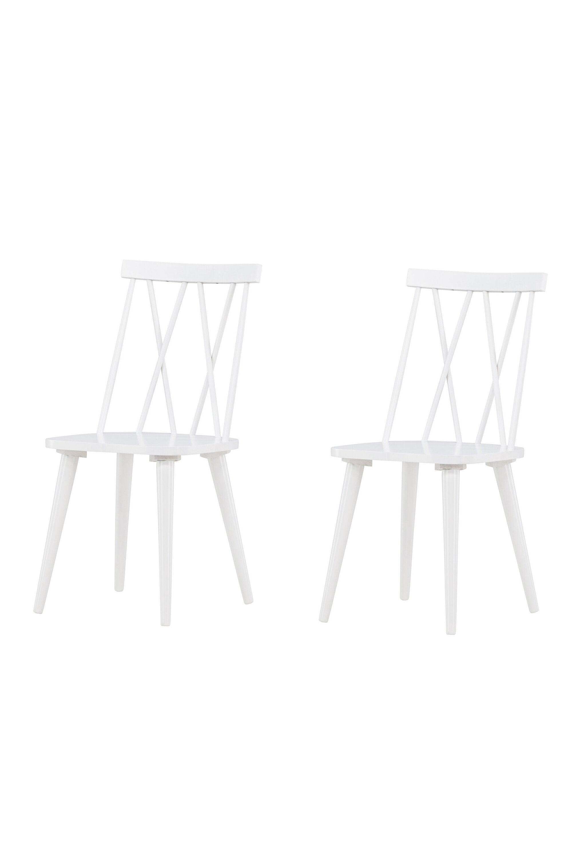 Mariette Esszimmerstuhl in Weiss präsentiert im Onlineshop von KAQTU Design AG. Stuhl ist von Venture Home