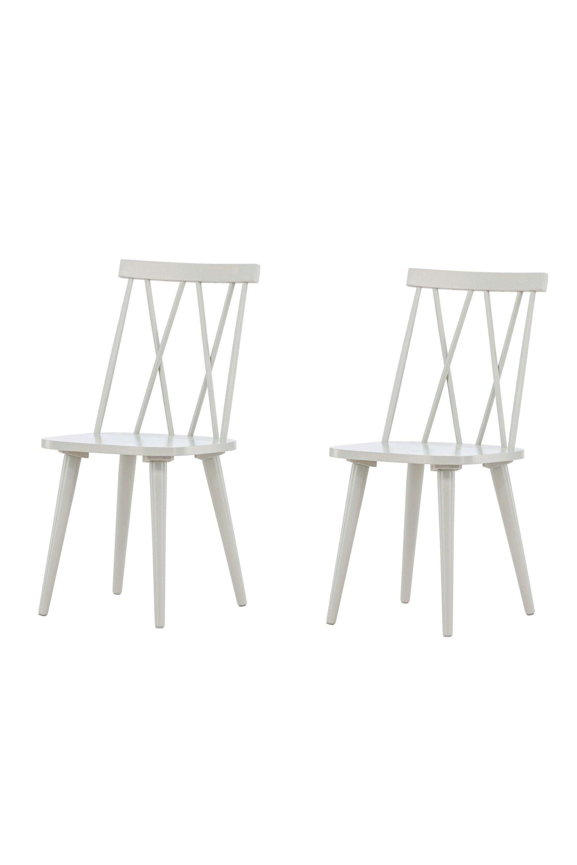 Mariette Esszimmerstuhl in Hellgrau präsentiert im Onlineshop von KAQTU Design AG. Stuhl ist von Venture Home