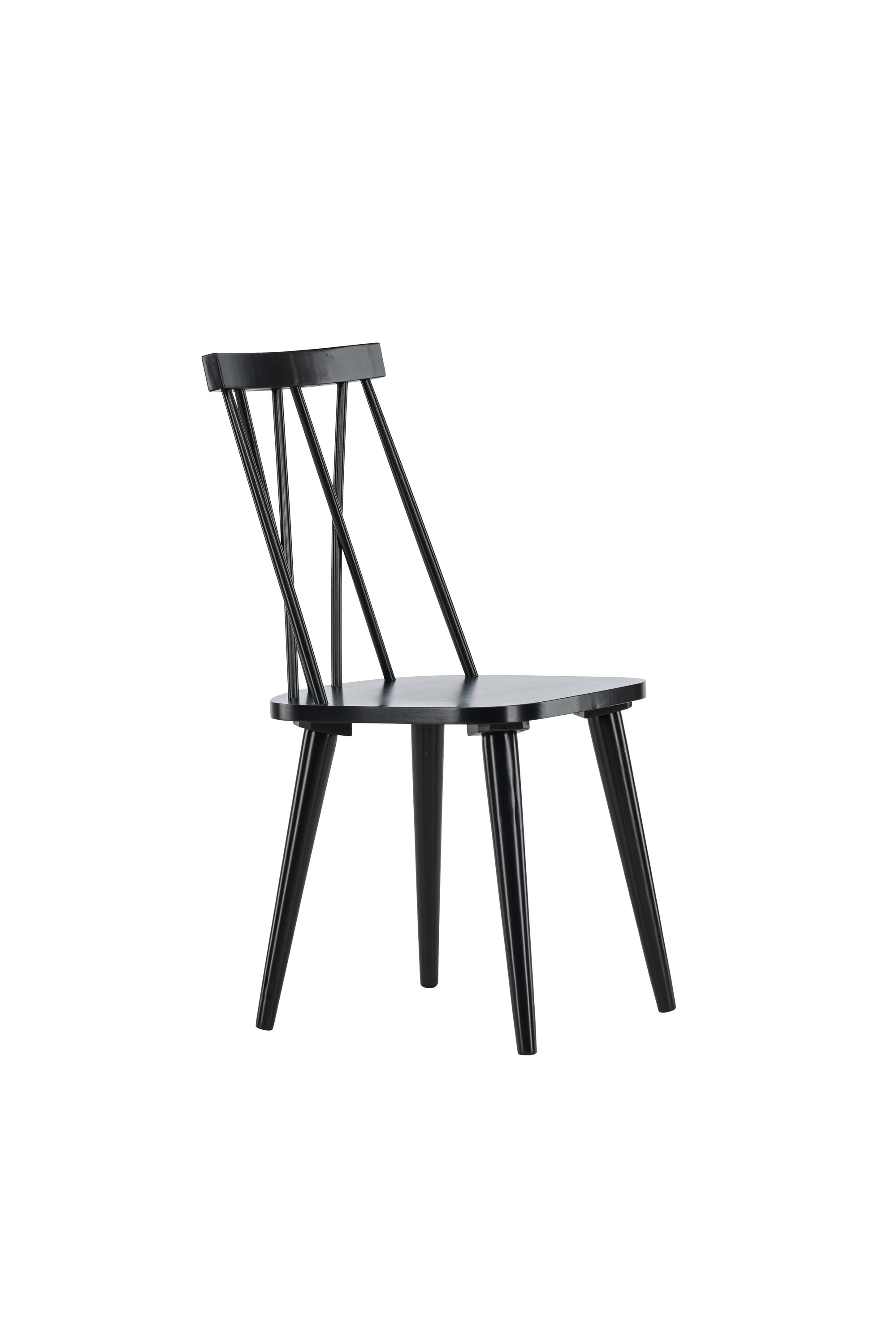 Mariette Esszimmerstuhl in Schwarz präsentiert im Onlineshop von KAQTU Design AG. Stuhl ist von Venture Home