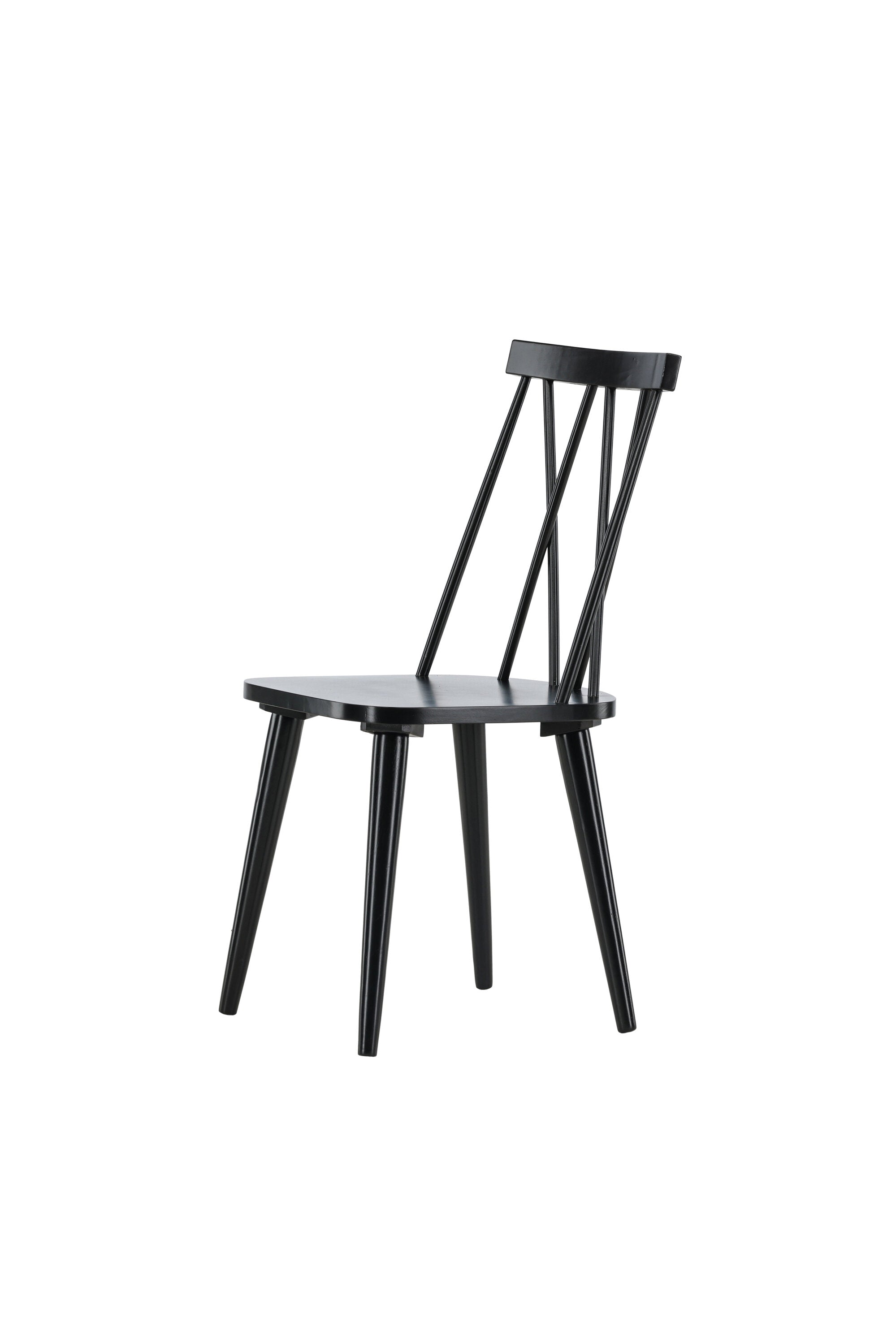 Mariette Esszimmerstuhl in Schwarz präsentiert im Onlineshop von KAQTU Design AG. Stuhl ist von Venture Home