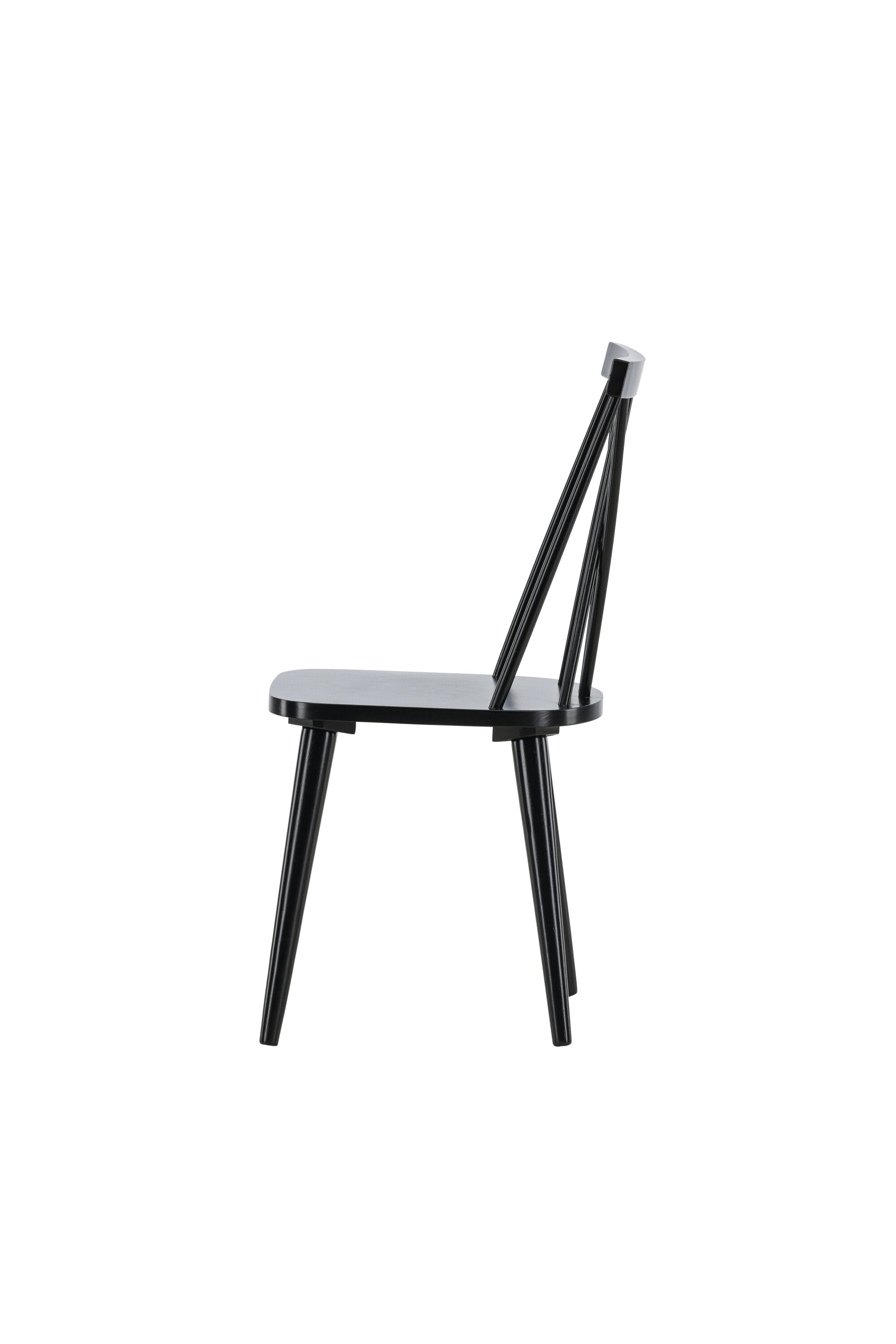 Mariette Esszimmerstuhl in Schwarz präsentiert im Onlineshop von KAQTU Design AG. Stuhl ist von Venture Home