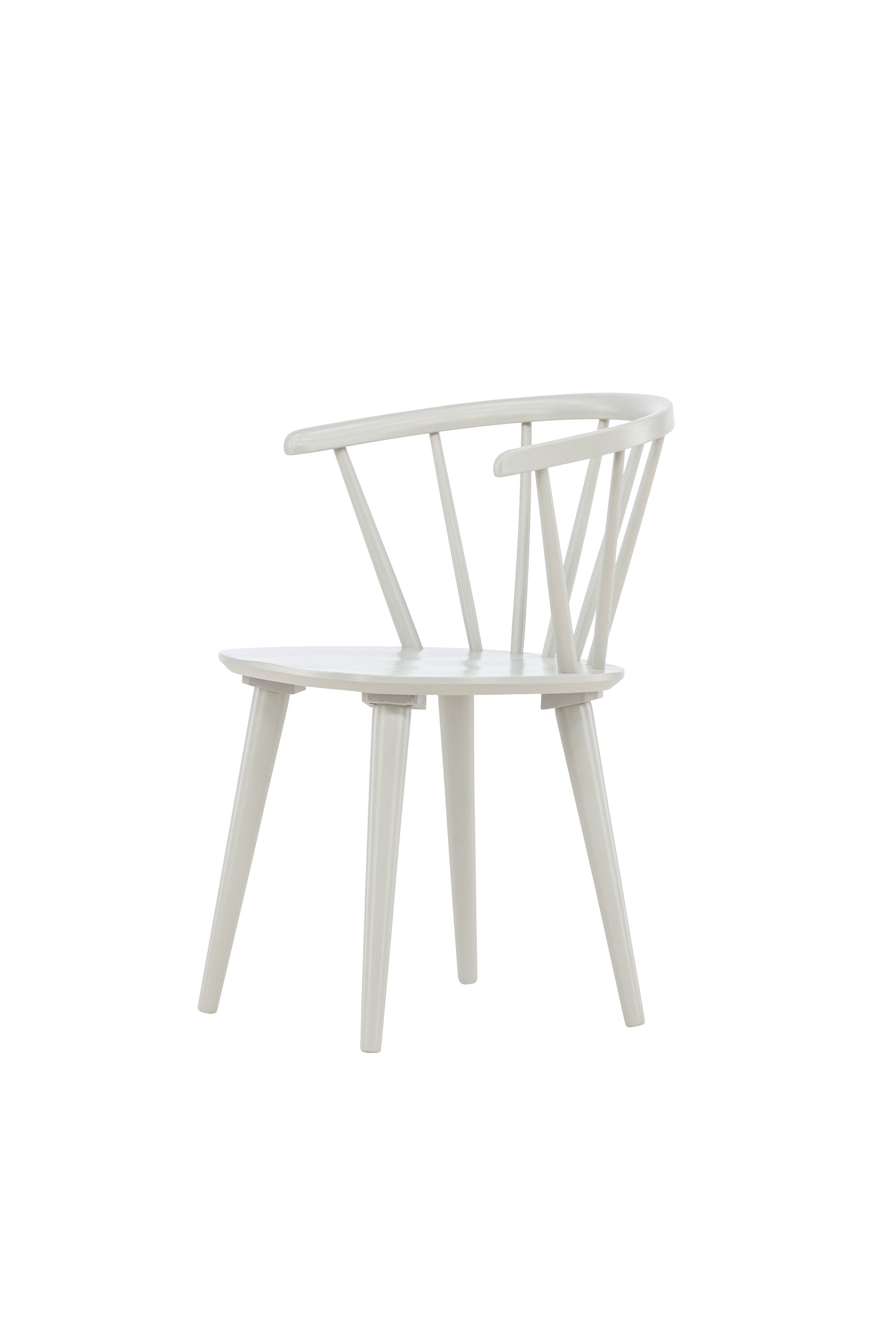 Bobby Esszimmerstuhl in Hellgrau präsentiert im Onlineshop von KAQTU Design AG. Stuhl ist von Venture Home