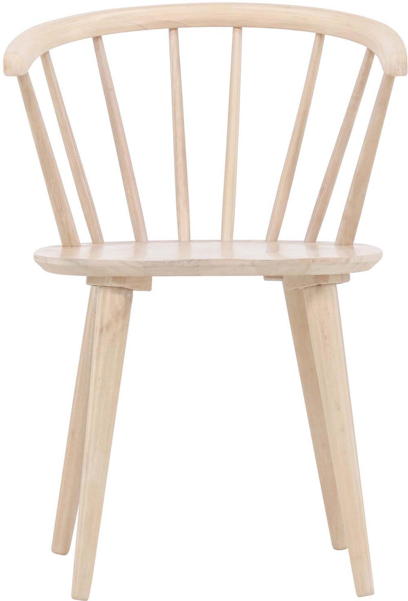 Entdecken Sie den Bobby Esszimmerstuhl von Venture Home: Ein stilvoller Gummibaumholzstuhl, der Langlebigkeit, Komfort und zeitlose Eleganz vereint.