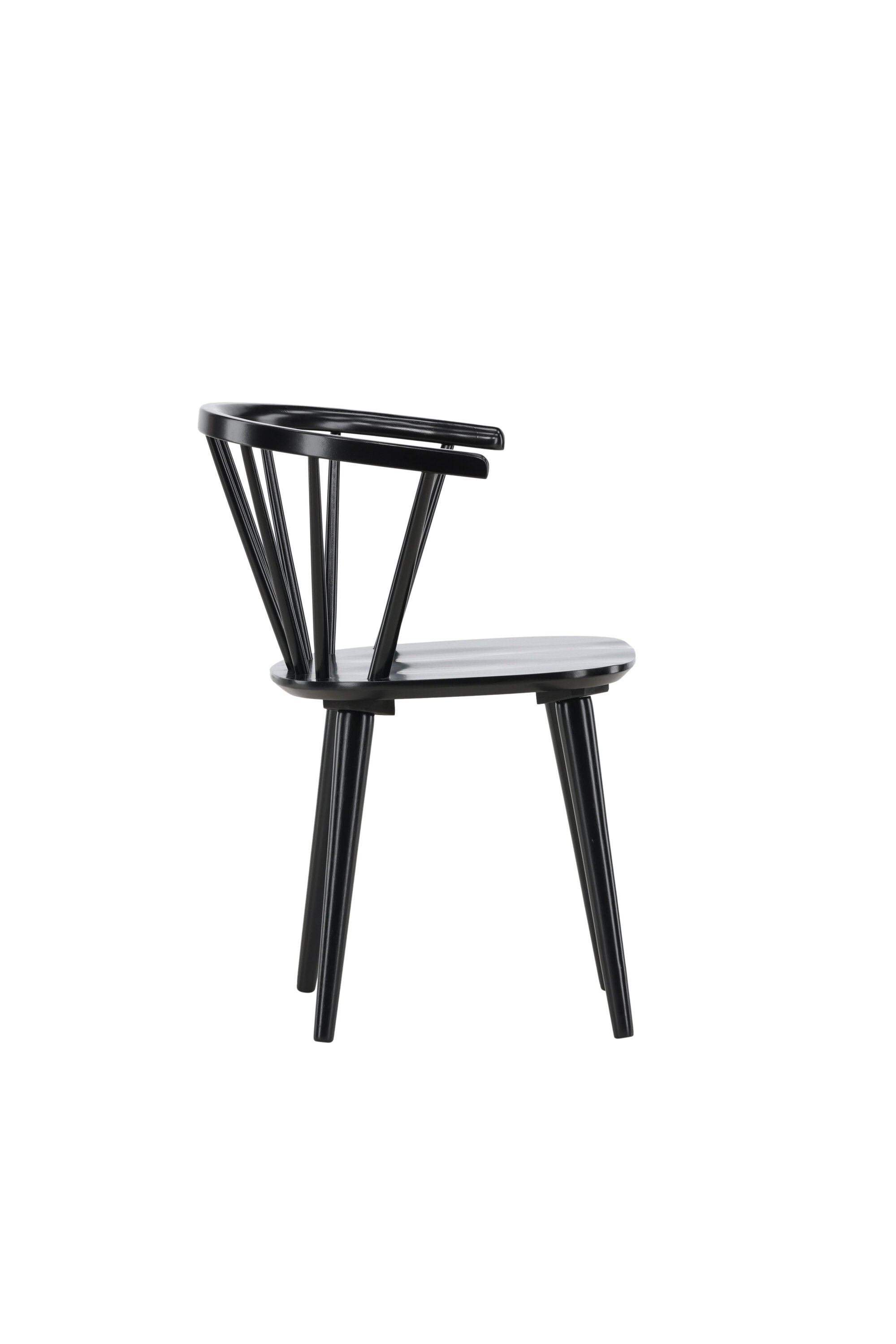 Bobby Esszimmerstuhl in Schwarz präsentiert im Onlineshop von KAQTU Design AG. Stuhl ist von Venture Home