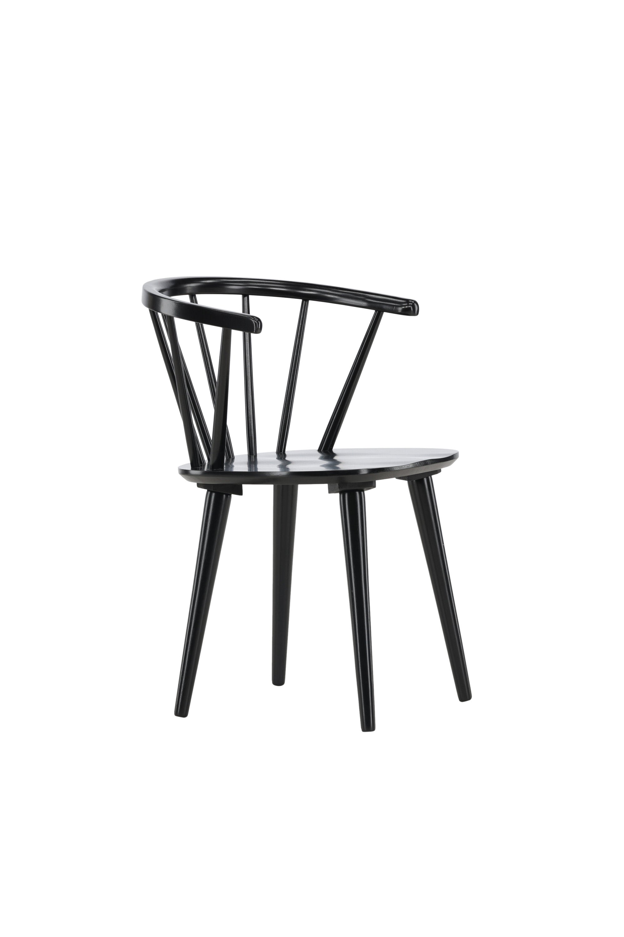 Bobby Esszimmerstuhl in Schwarz präsentiert im Onlineshop von KAQTU Design AG. Stuhl ist von Venture Home