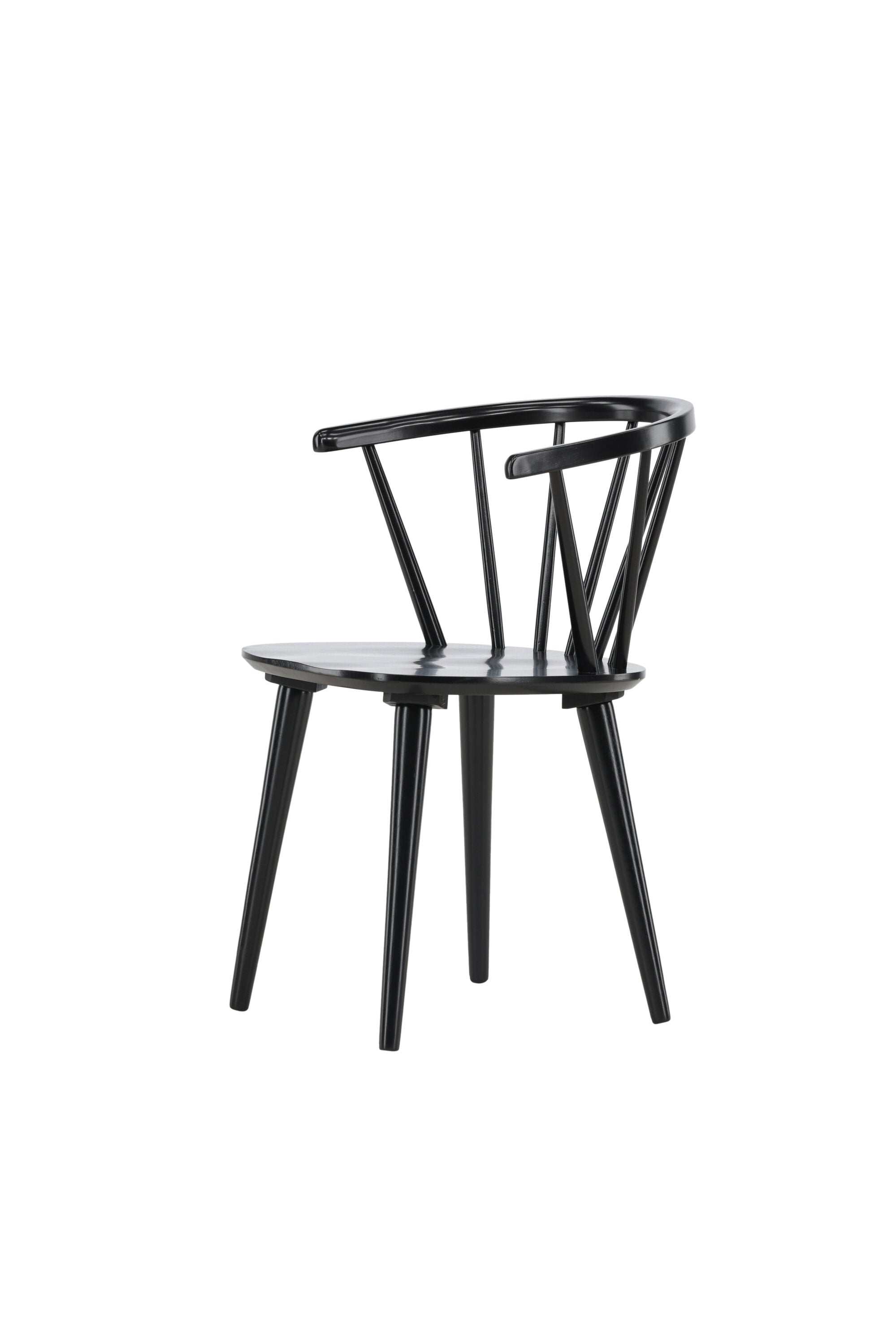 Bobby Esszimmerstuhl in Schwarz präsentiert im Onlineshop von KAQTU Design AG. Stuhl ist von Venture Home