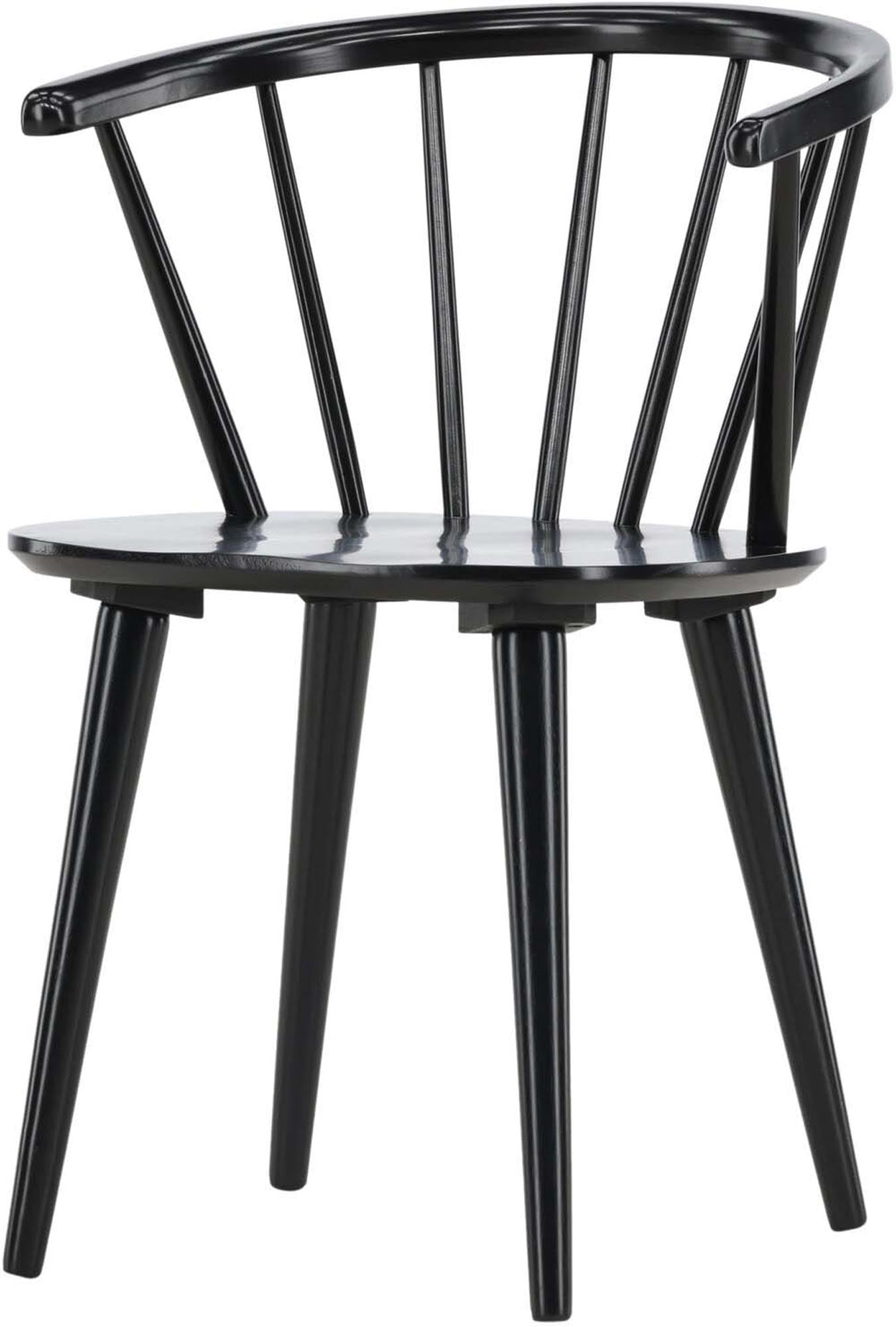 Der Bobby Esszimmerstuhl von Venture Home: Stilvoll, langlebig, aus Gummibaumholz, mit zeitlosem Design und ergonomischem Komfort.