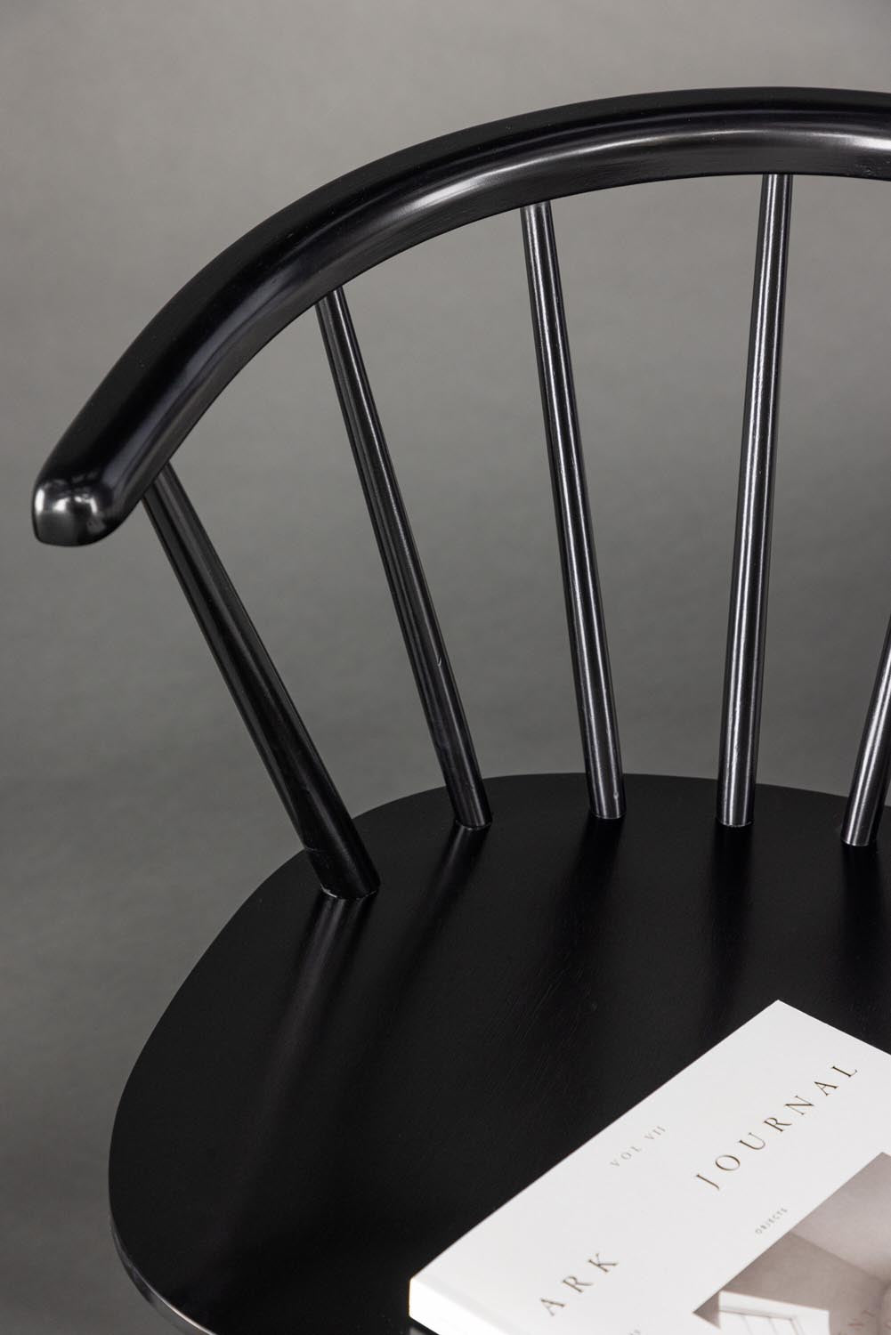 Bobby Esszimmerstuhl in Schwarz präsentiert im Onlineshop von KAQTU Design AG. Stuhl ist von Venture Home
