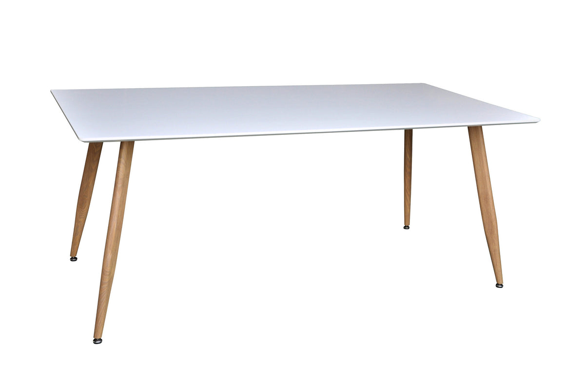 Polar Esstisch in Weiss / Natur präsentiert im Onlineshop von KAQTU Design AG. Esstisch ist von Venture Home