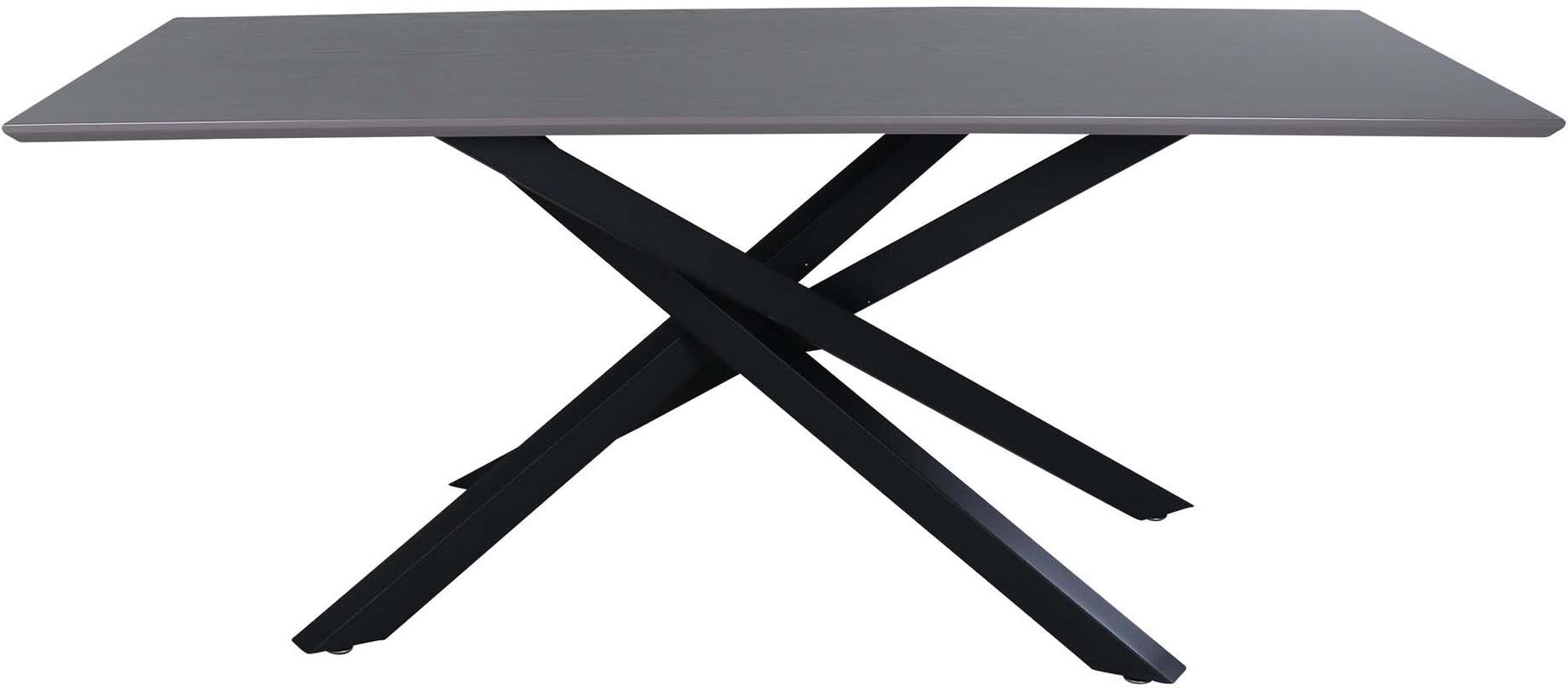 Piazza Esstisch in Schwarz / Grau präsentiert im Onlineshop von KAQTU Design AG. Esstisch ist von Venture Home