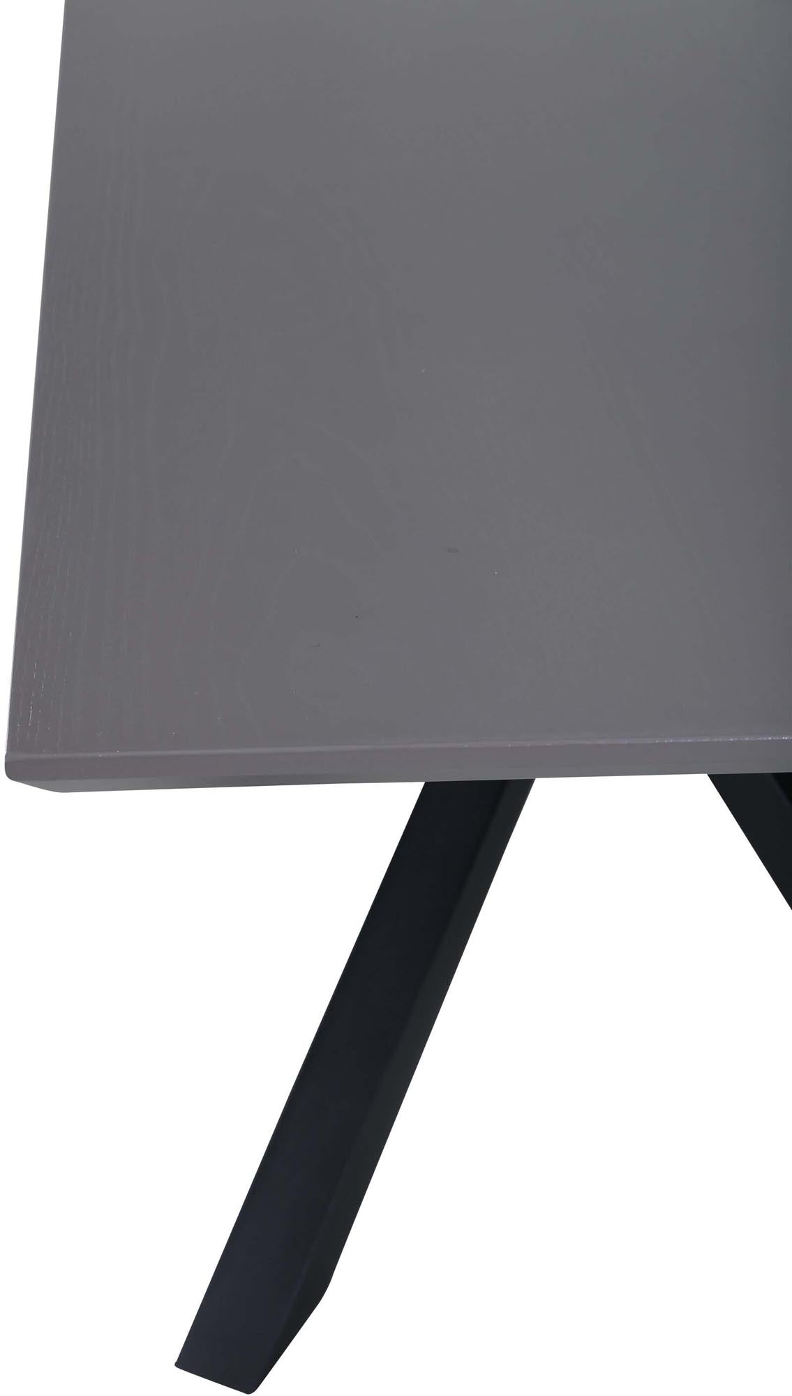 Piazza Esstisch in Schwarz / Grau präsentiert im Onlineshop von KAQTU Design AG. Esstisch ist von Venture Home