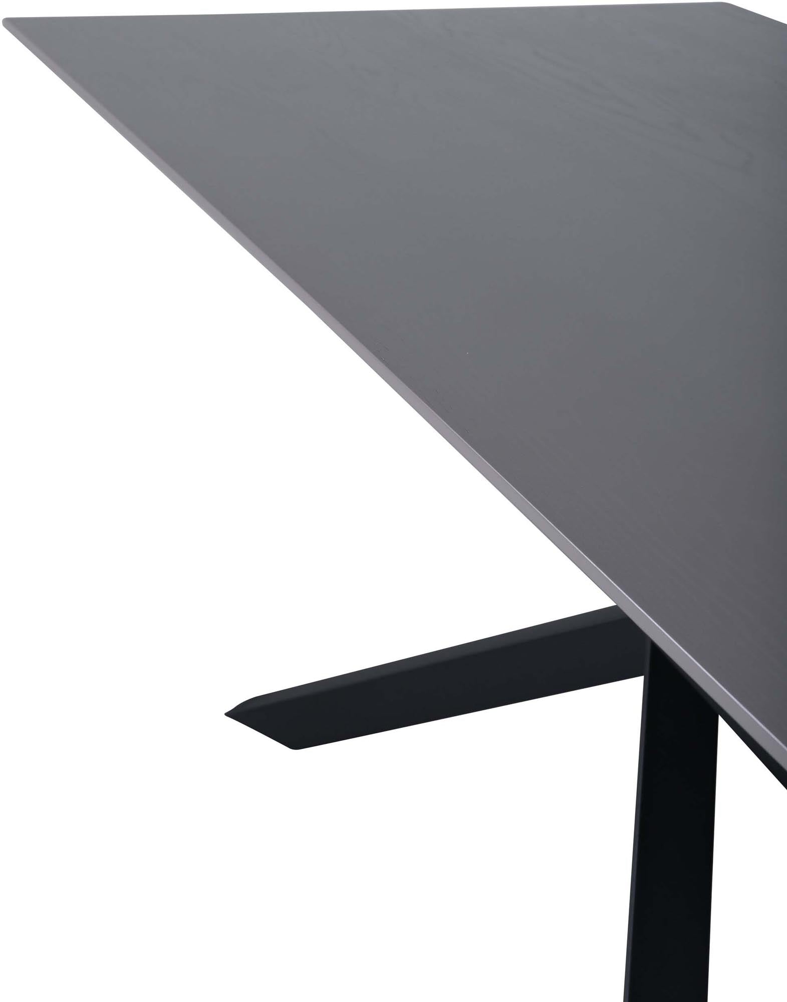 Piazza Esstisch in Schwarz / Grau präsentiert im Onlineshop von KAQTU Design AG. Esstisch ist von Venture Home