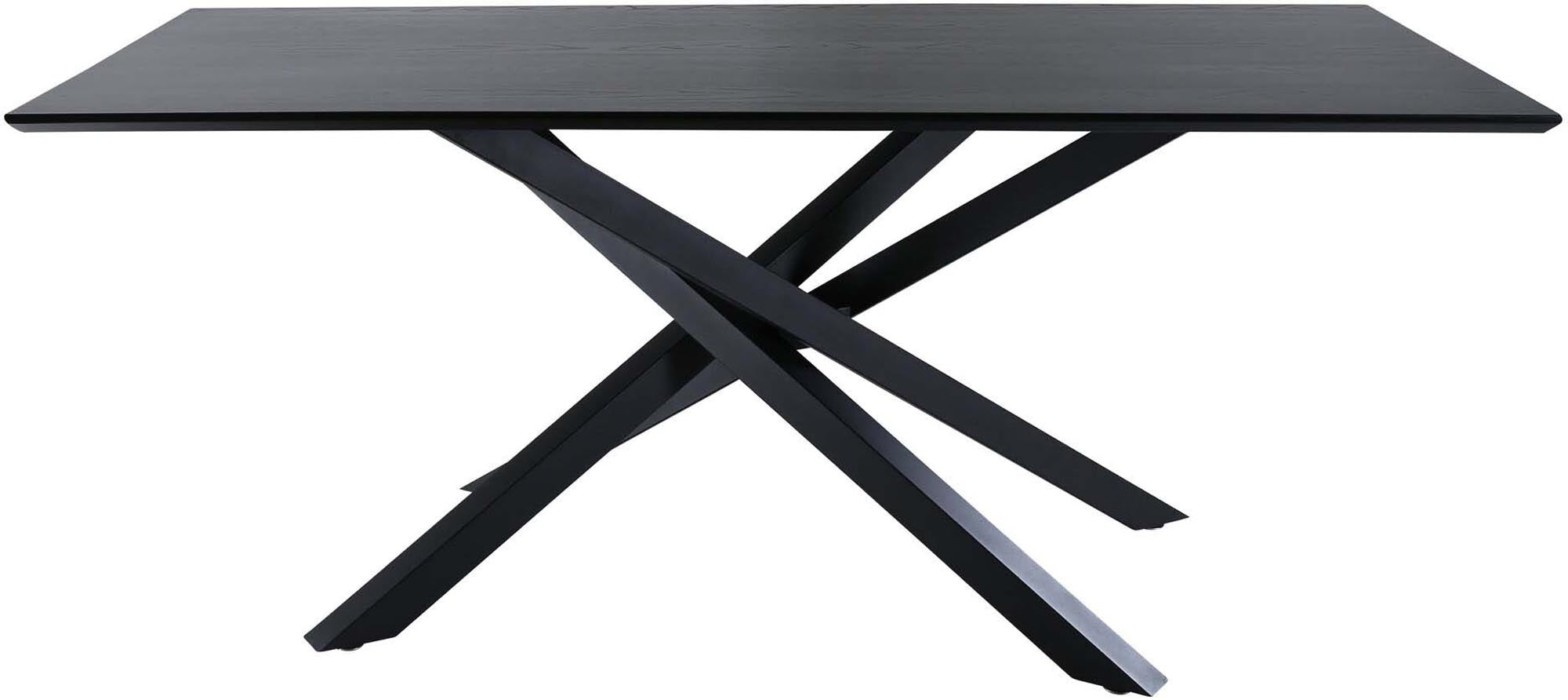 Piazza Esstisch in Schwarz präsentiert im Onlineshop von KAQTU Design AG. Esstisch ist von Venture Home