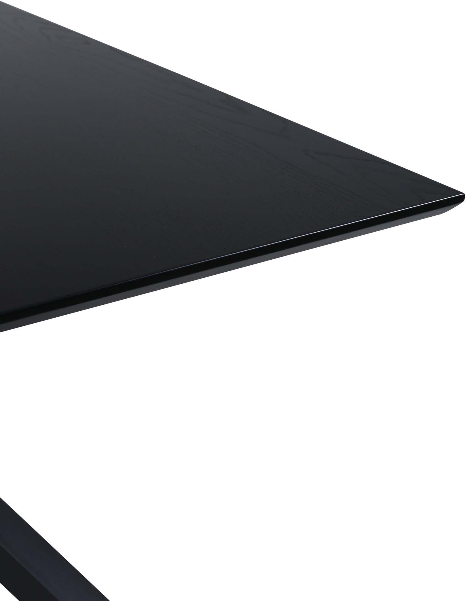 Piazza Esstisch in Schwarz präsentiert im Onlineshop von KAQTU Design AG. Esstisch ist von Venture Home