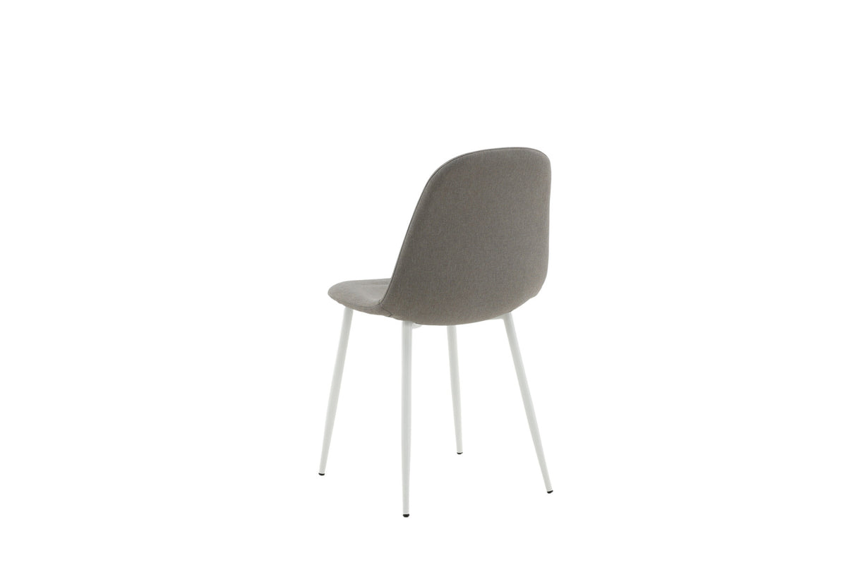 Polar Stuhl in Grau / Weiss präsentiert im Onlineshop von KAQTU Design AG. Stuhl ist von Venture Home