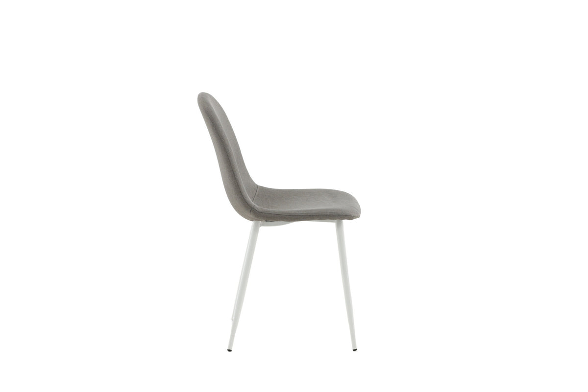 Polar Stuhl in Grau / Weiss präsentiert im Onlineshop von KAQTU Design AG. Stuhl ist von Venture Home