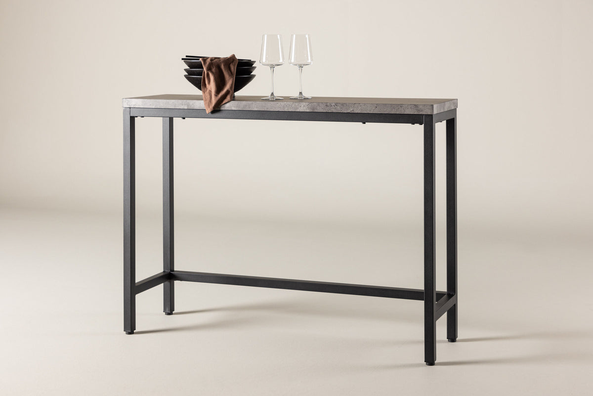 Rise Beistelltisch in Dunkelgrau / Schwarz präsentiert im Onlineshop von KAQTU Design AG. Beistelltisch ist von Venture Home