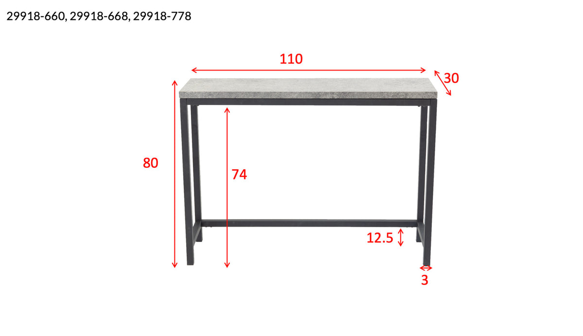 Rise Beistelltisch in Braun / Schwarz präsentiert im Onlineshop von KAQTU Design AG. Beistelltisch ist von Venture Home