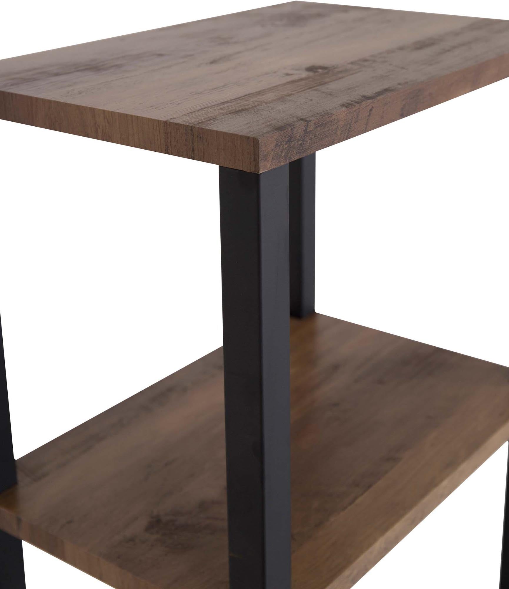 Rise Tisch in Schwarz präsentiert im Onlineshop von KAQTU Design AG. Nachttisch ist von Venture Home