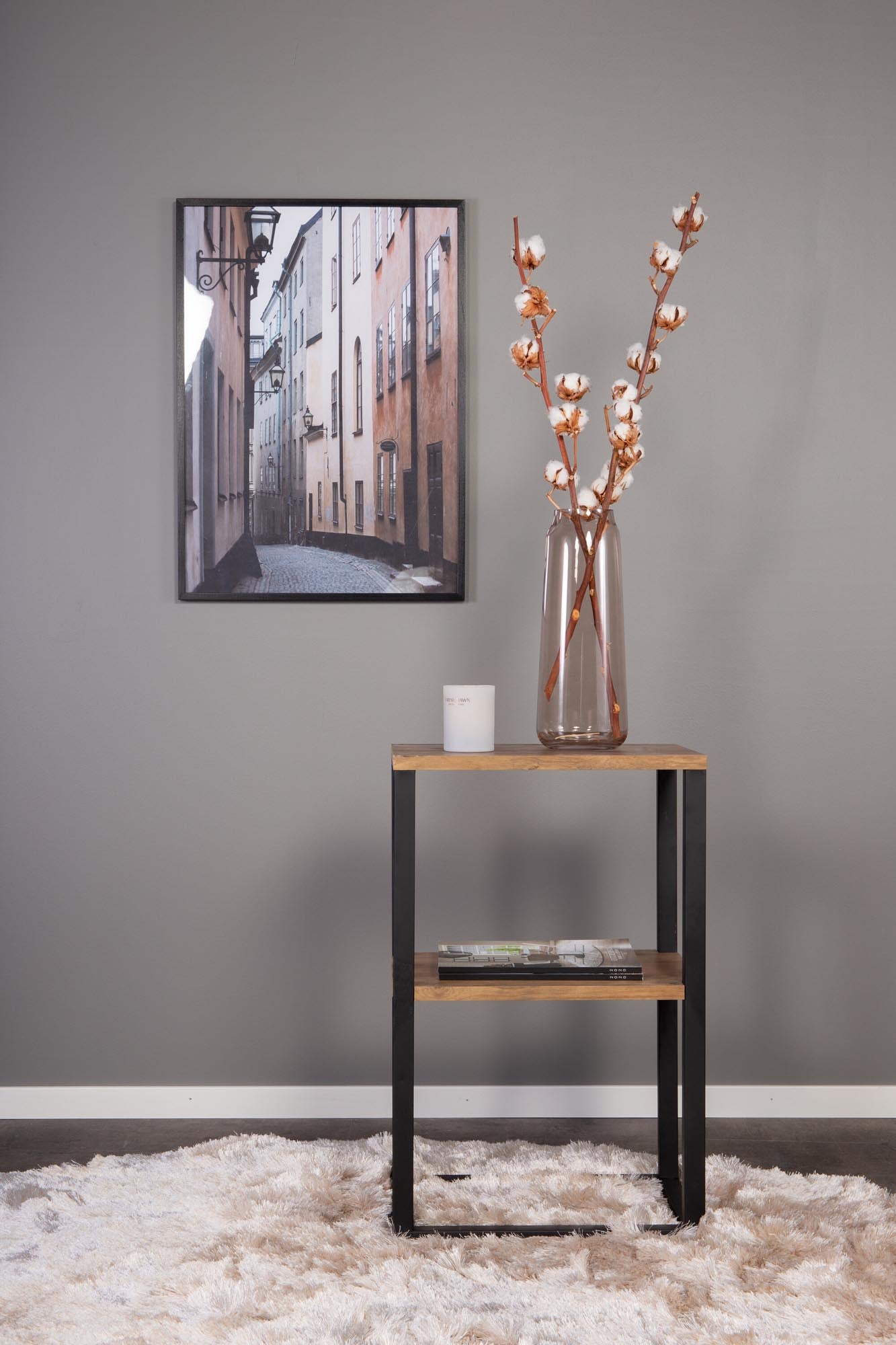 Rise Tisch in Schwarz präsentiert im Onlineshop von KAQTU Design AG. Nachttisch ist von Venture Home