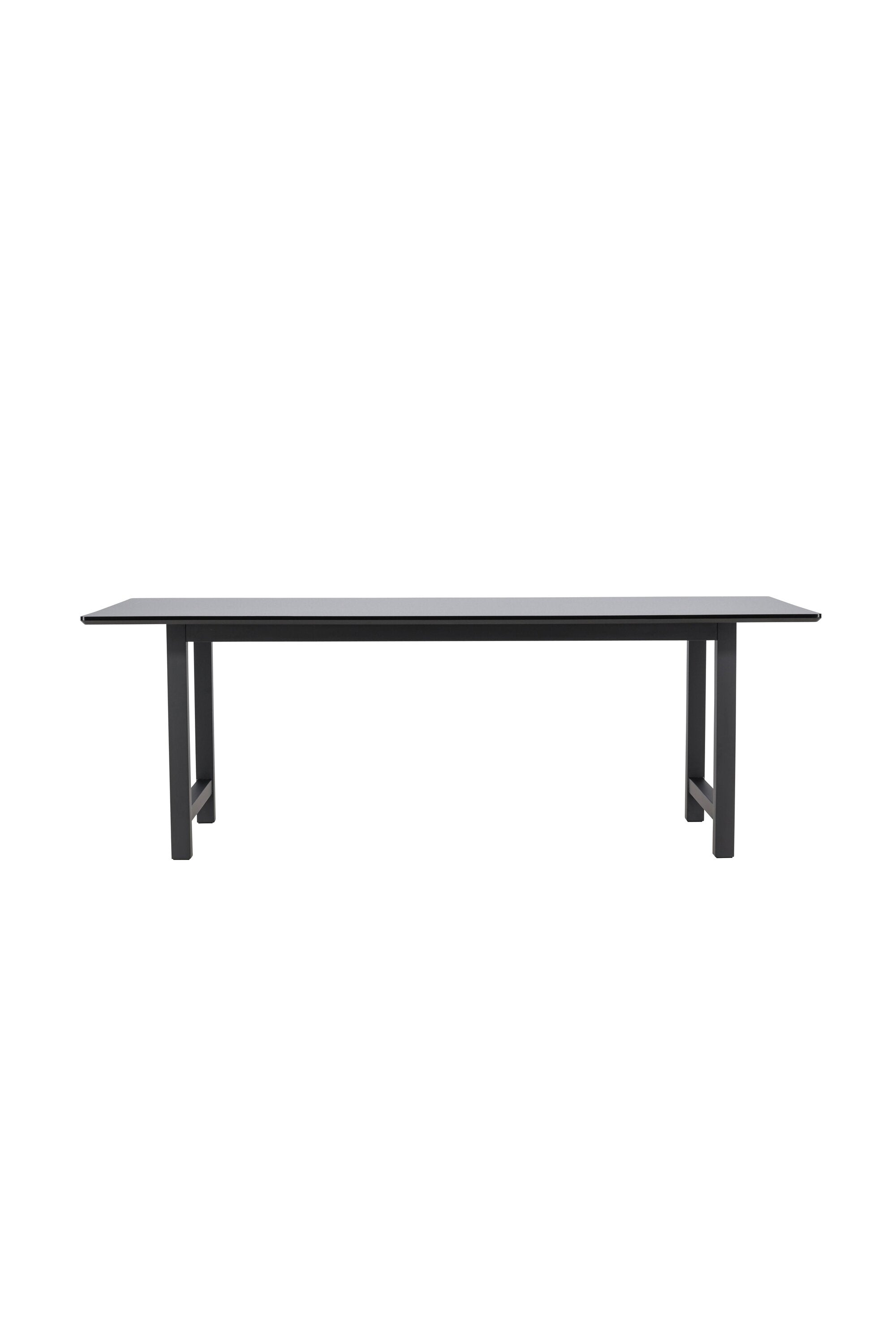 Count Tisch in Schwarz präsentiert im Onlineshop von KAQTU Design AG. Esstisch ist von Venture Home