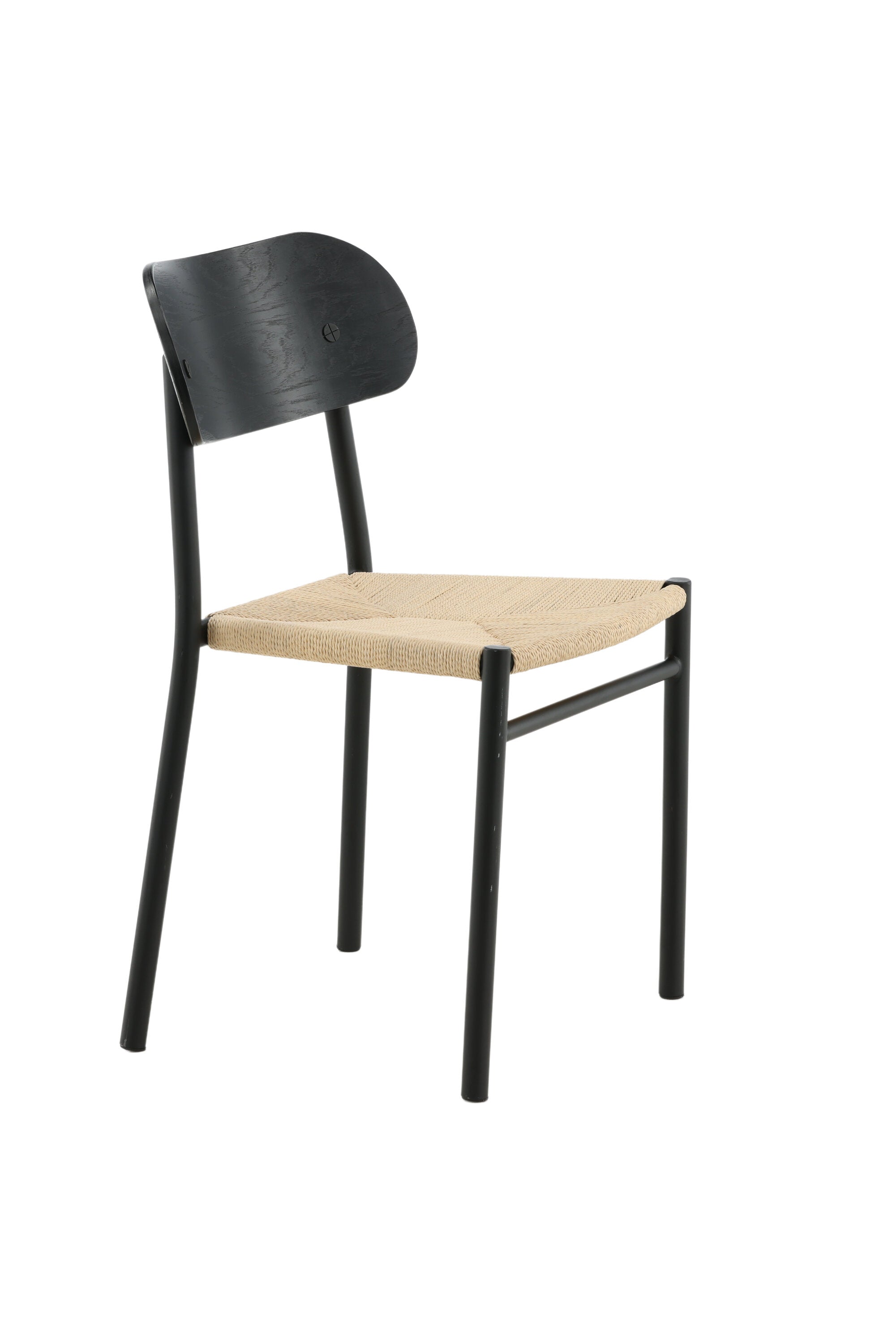 Polly Stuhl in Natur / Schwarz präsentiert im Onlineshop von KAQTU Design AG. Stuhl ist von Venture Home