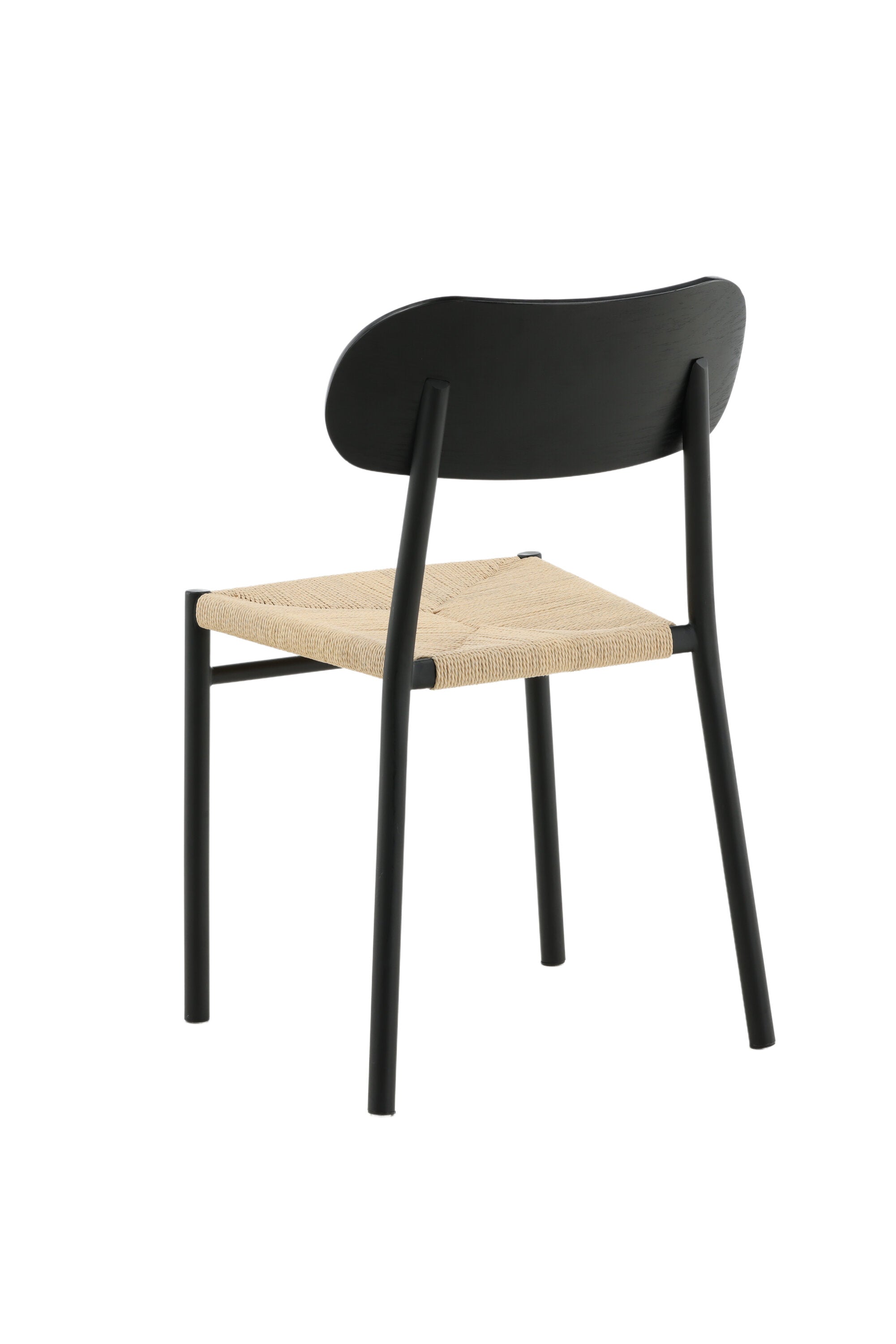 Polly Stuhl in Natur / Schwarz präsentiert im Onlineshop von KAQTU Design AG. Stuhl ist von Venture Home