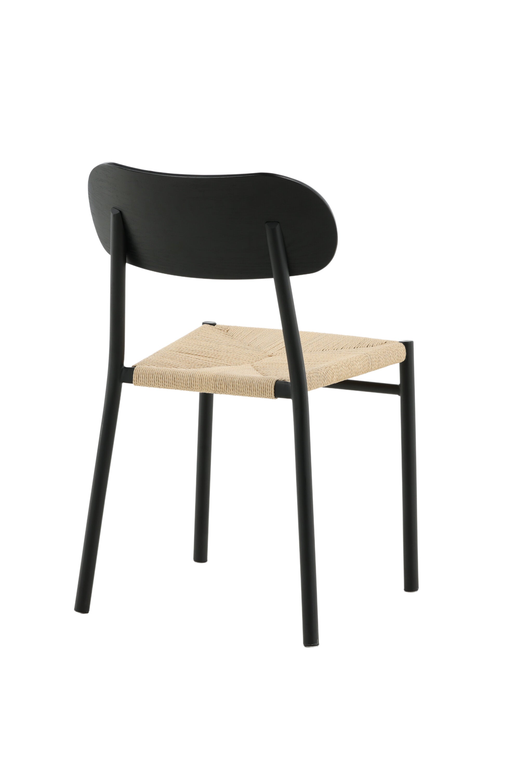 Polly Stuhl in Natur / Schwarz präsentiert im Onlineshop von KAQTU Design AG. Stuhl ist von Venture Home