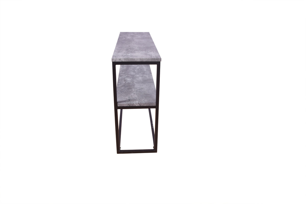 Rise Beistelltisch in Hellgrau / Schwarz präsentiert im Onlineshop von KAQTU Design AG. Beistelltisch ist von Venture Home