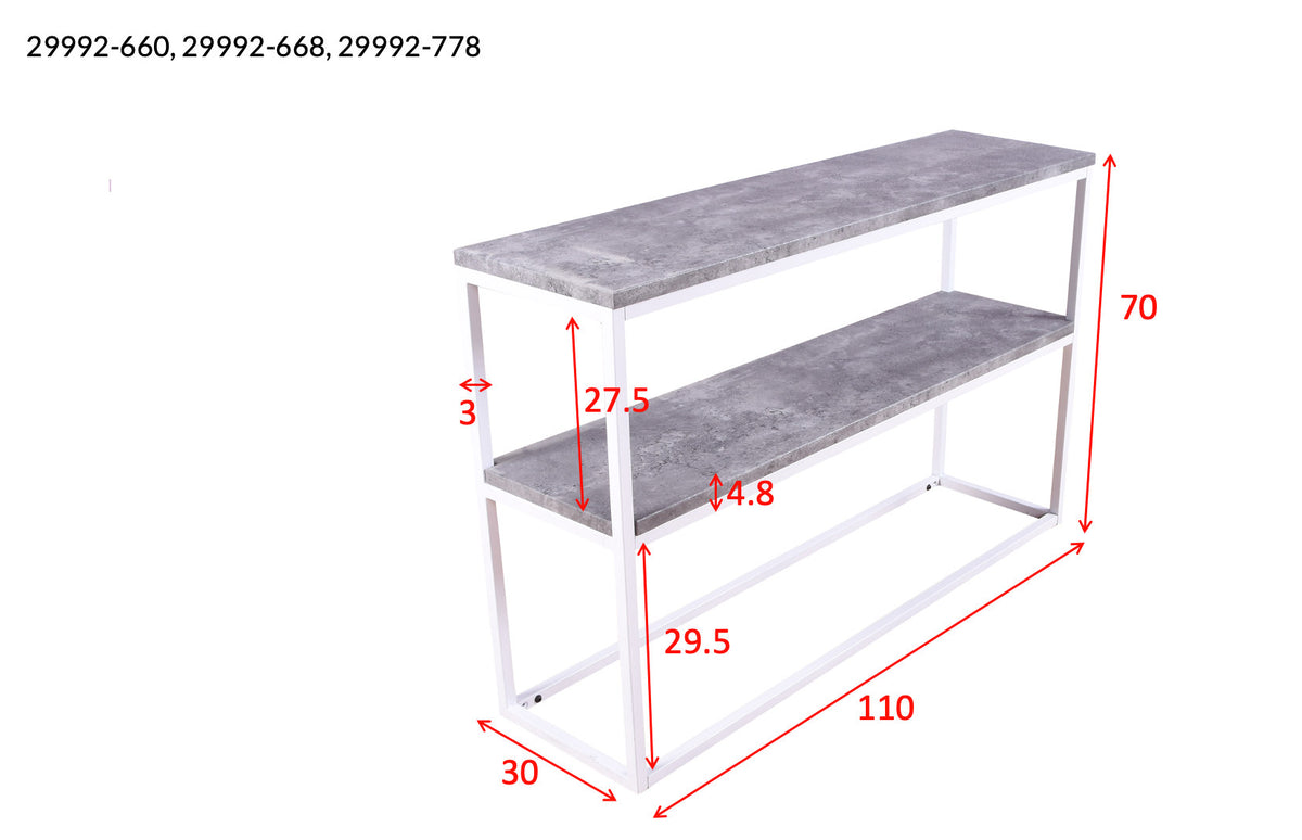 Rise Beistelltisch in Hellgrau / Schwarz präsentiert im Onlineshop von KAQTU Design AG. Beistelltisch ist von Venture Home