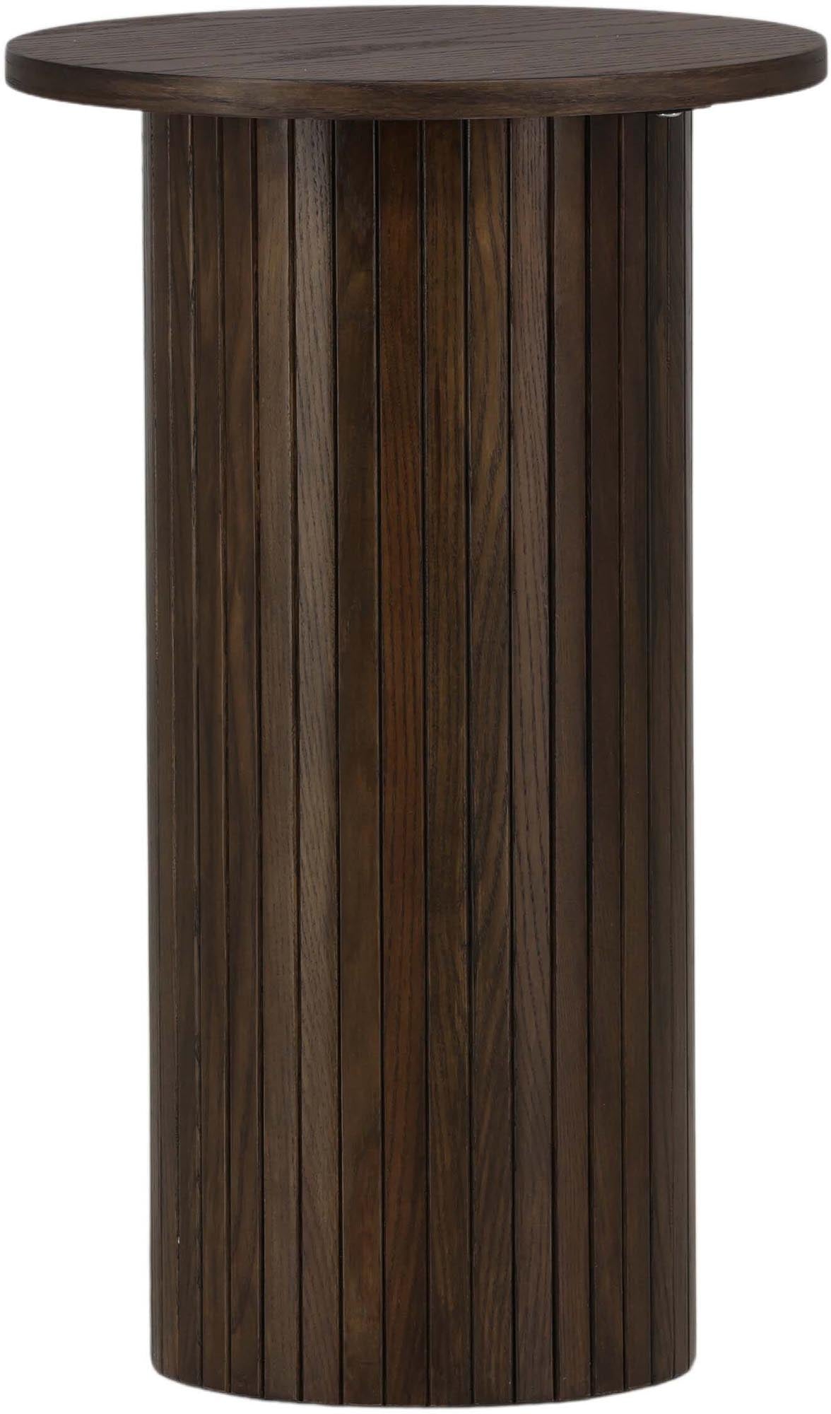 Eleganter Bianca Beistelltisch von Venture Home: Robustes MDF, harmonisches Design, perfekt für kleine Räume und vielseitige Nutzung.