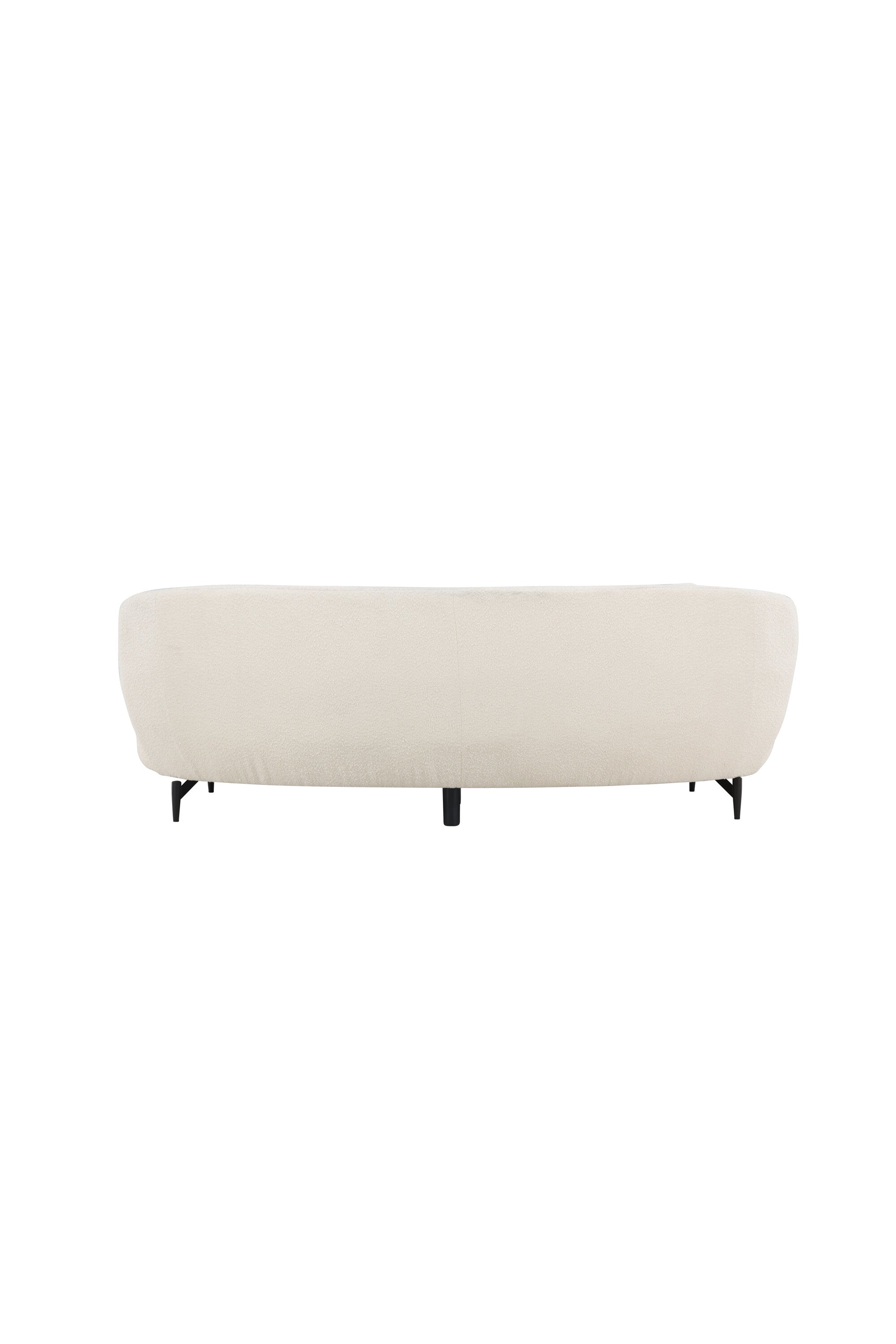 Luna 3-Seat Sofa in Schwarz-Weiss präsentiert im Onlineshop von KAQTU Design AG. 3er Sofa ist von Venture Home