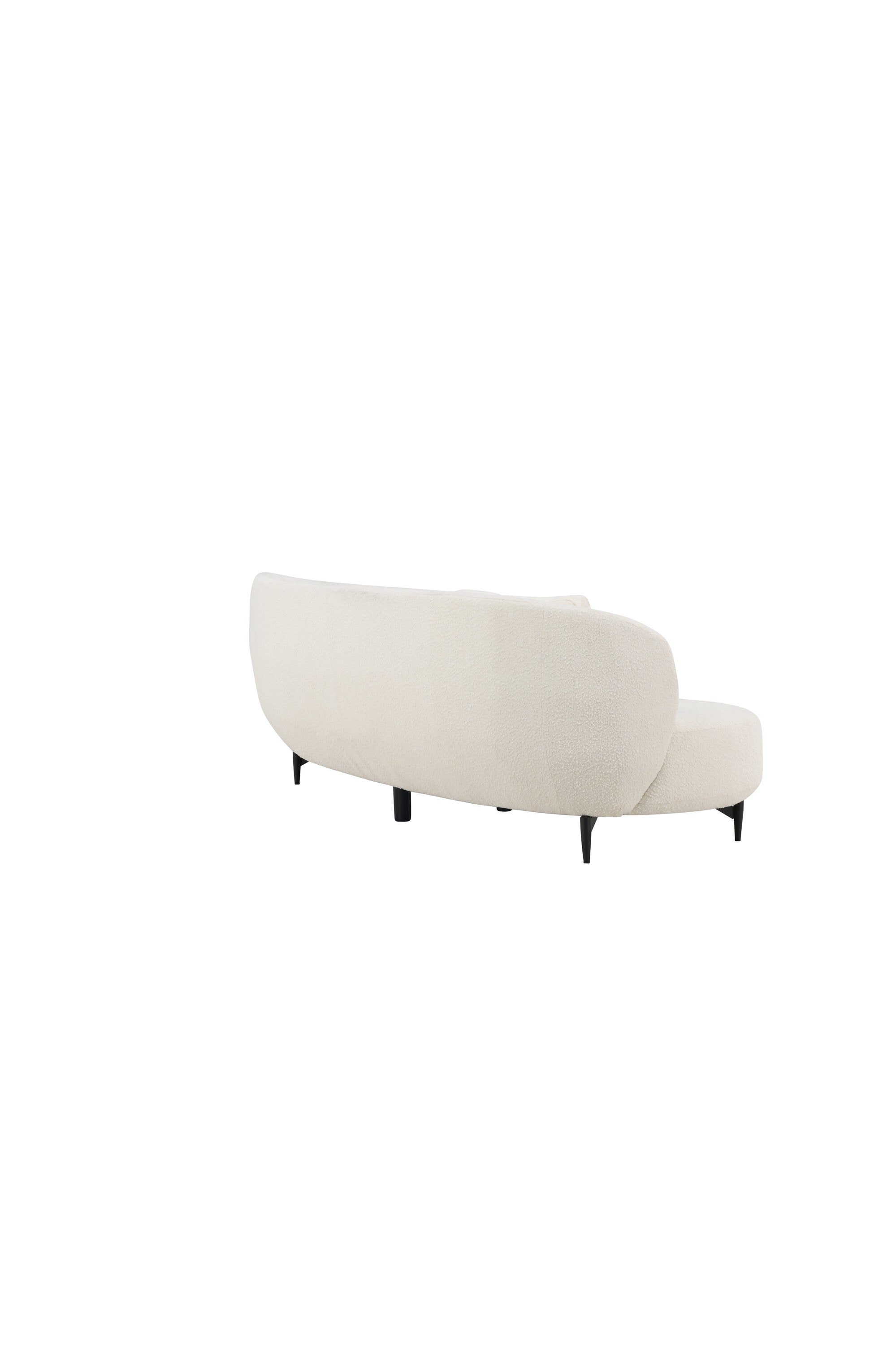 Luna 3-Seat Sofa in Schwarz-Weiss präsentiert im Onlineshop von KAQTU Design AG. 3er Sofa ist von Venture Home