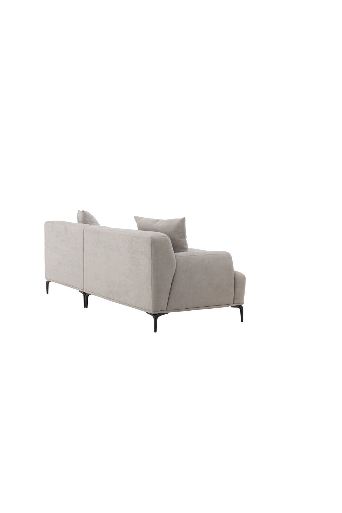 Viskan 3-Seat Sofa in Schwarz/ Hellgrau präsentiert im Onlineshop von KAQTU Design AG. 3er Sofa ist von Venture Home