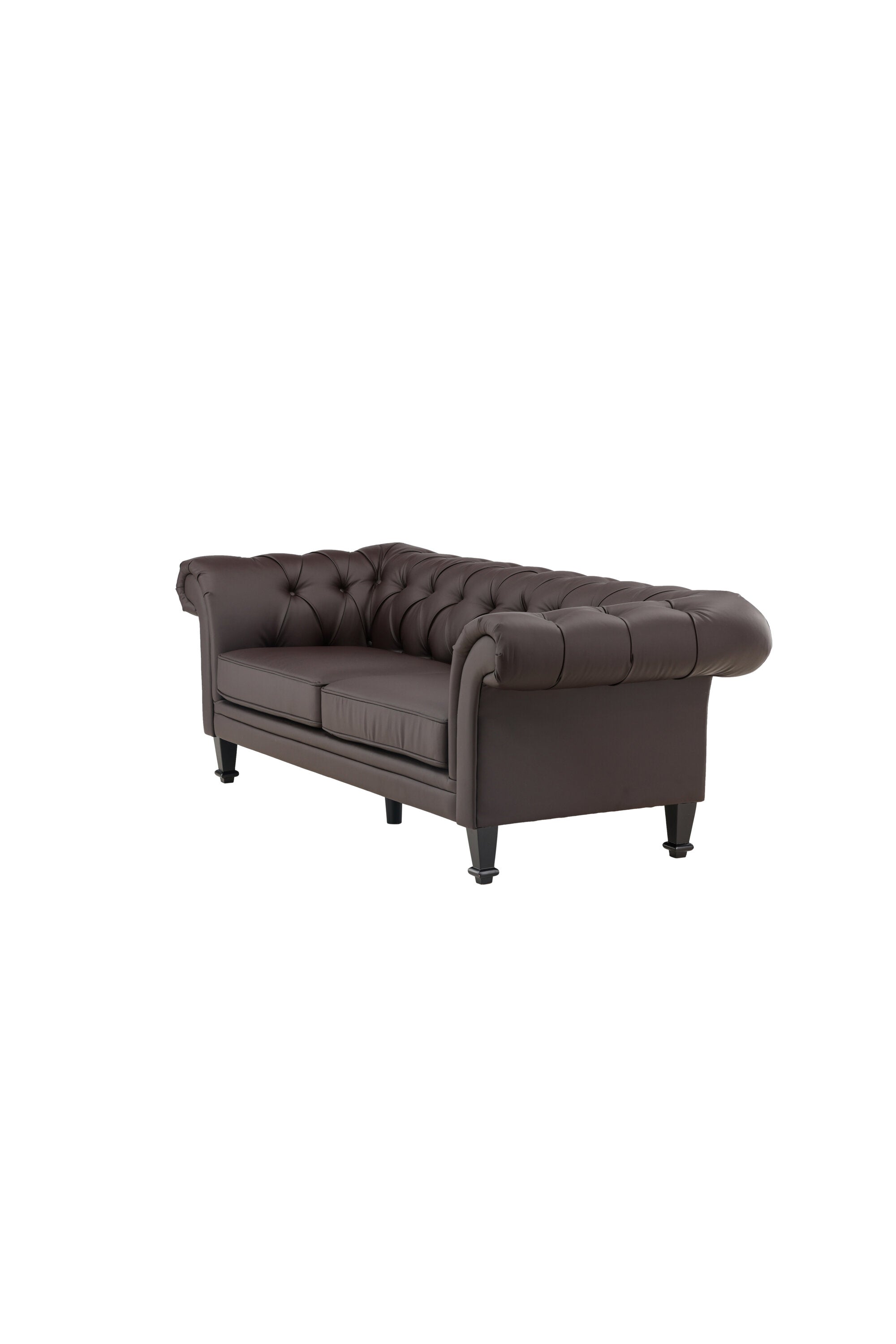 Ätran 3-Seat Sofa in Schwarz Braun präsentiert im Onlineshop von KAQTU Design AG. 3er Sofa ist von Venture Home