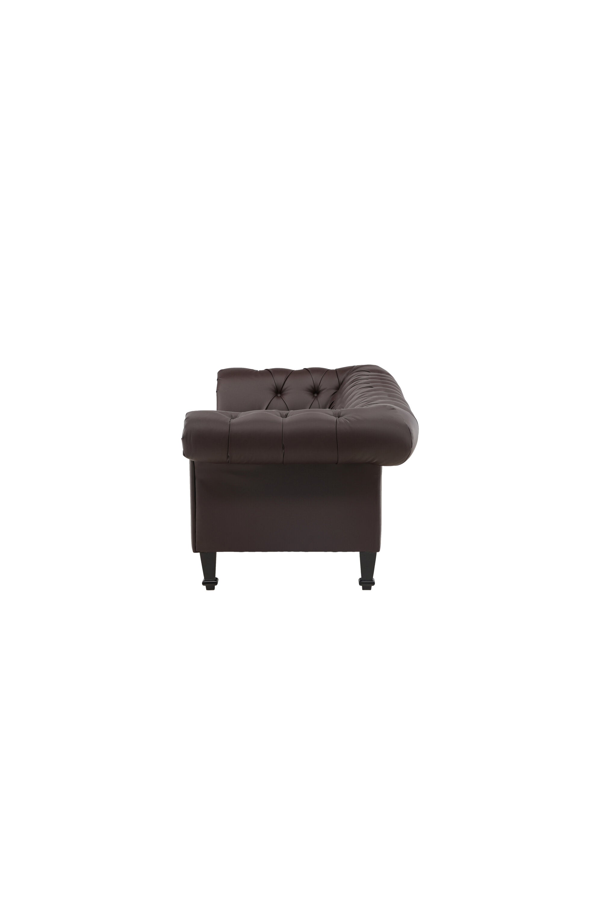 Ätran 3-Seat Sofa in Schwarz Braun präsentiert im Onlineshop von KAQTU Design AG. 3er Sofa ist von Venture Home