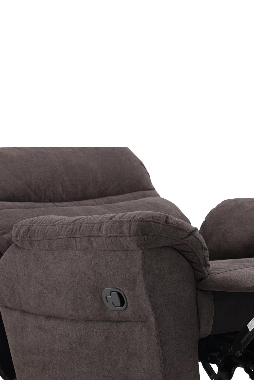 Taranto Sessel in Schwarz Braun präsentiert im Onlineshop von KAQTU Design AG. Sessel mit Armlehnen ist von Venture Home