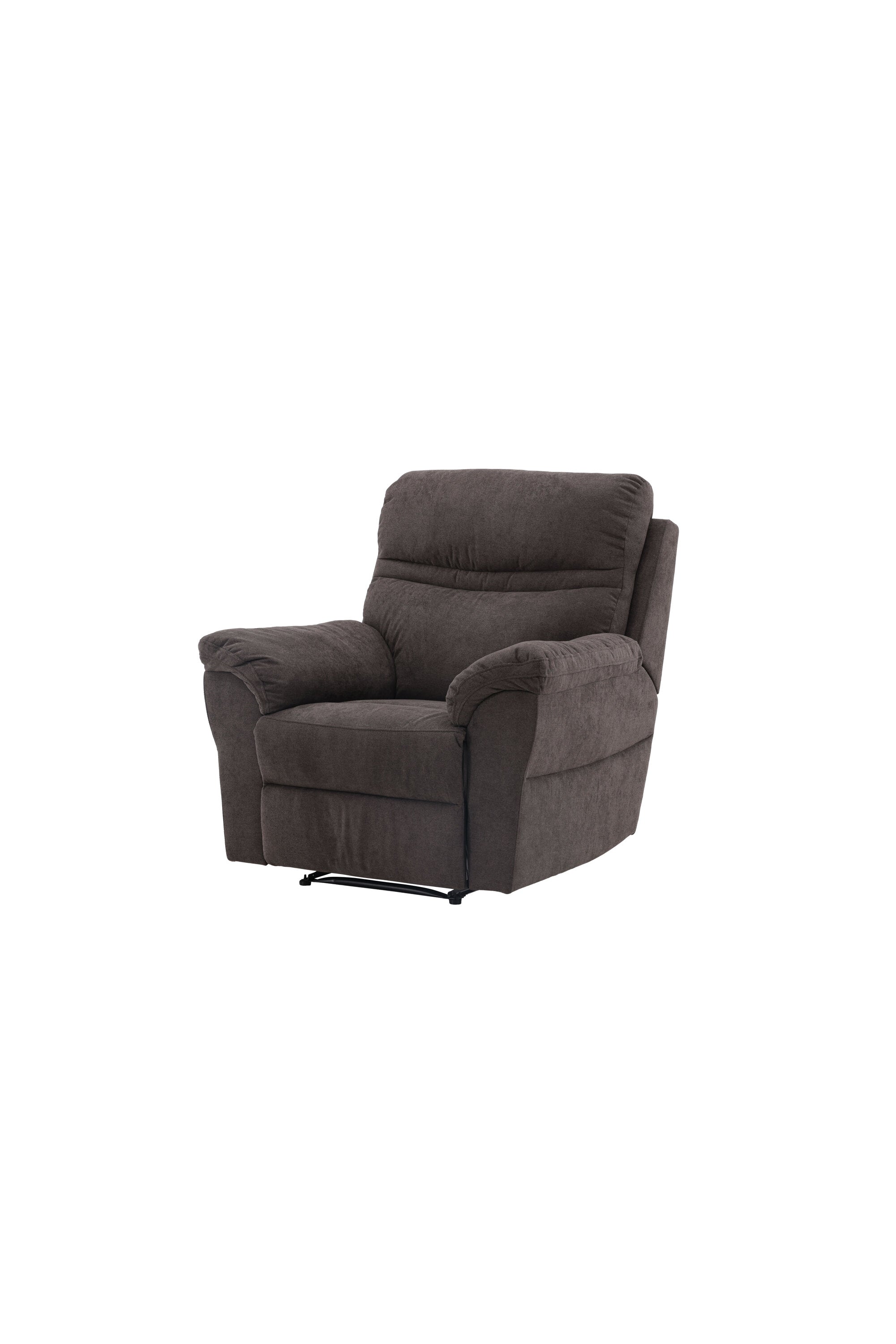 Taranto Sessel in Schwarz Braun präsentiert im Onlineshop von KAQTU Design AG. Sessel mit Armlehnen ist von Venture Home