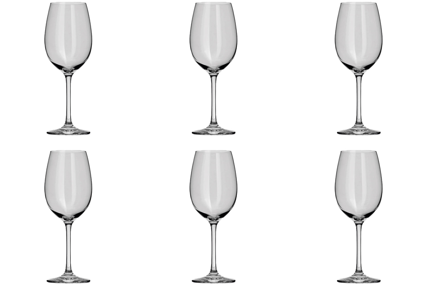 Elegantes 6er Set Ivento Weinkelche von Zwiesel, 349ml, ideal für Weinliebhaber und stilvolle Anlässe.
