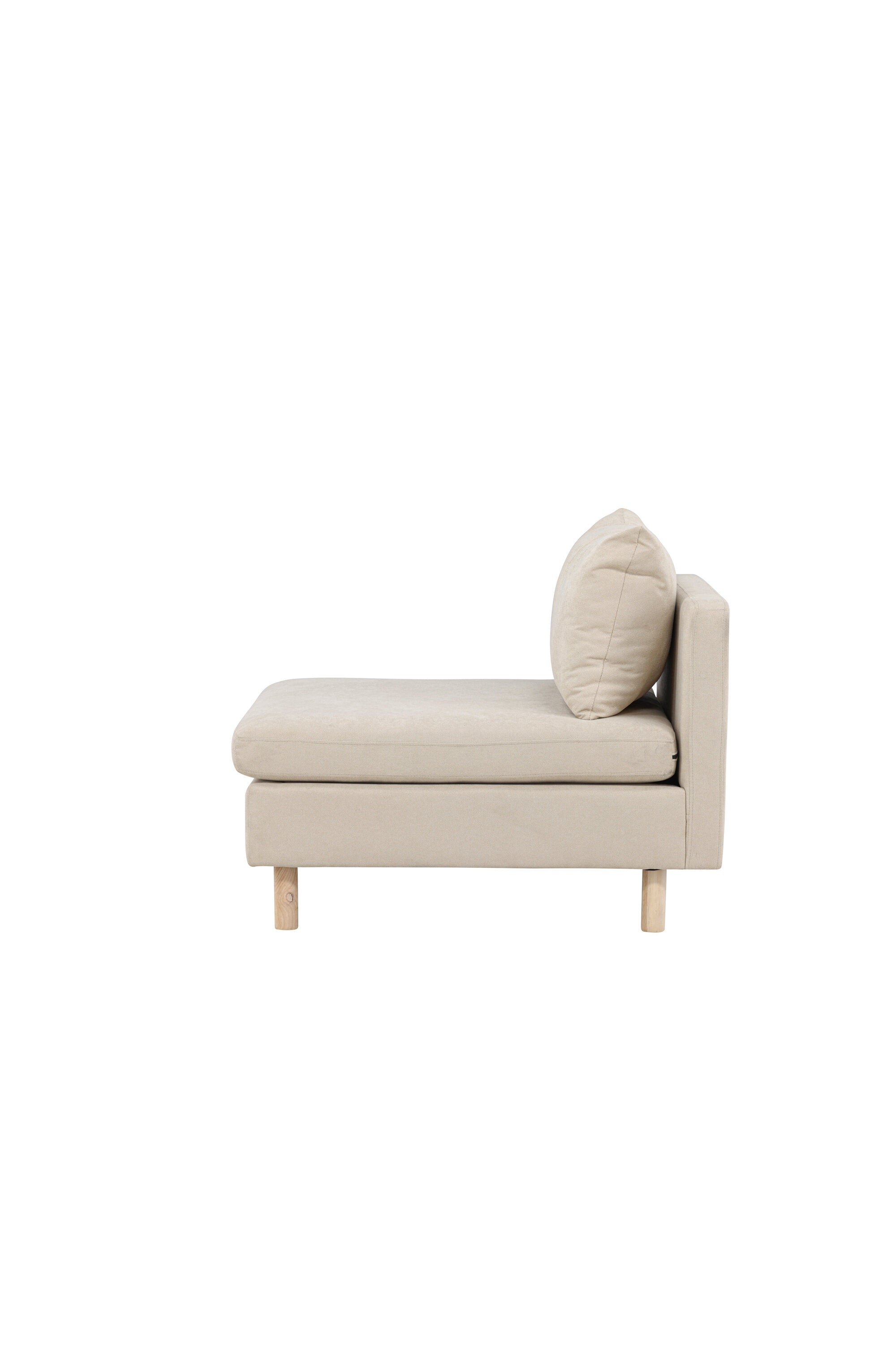 Zero Single Sofa in Beige präsentiert im Onlineshop von KAQTU Design AG. Modulares Sofa ist von Venture Home