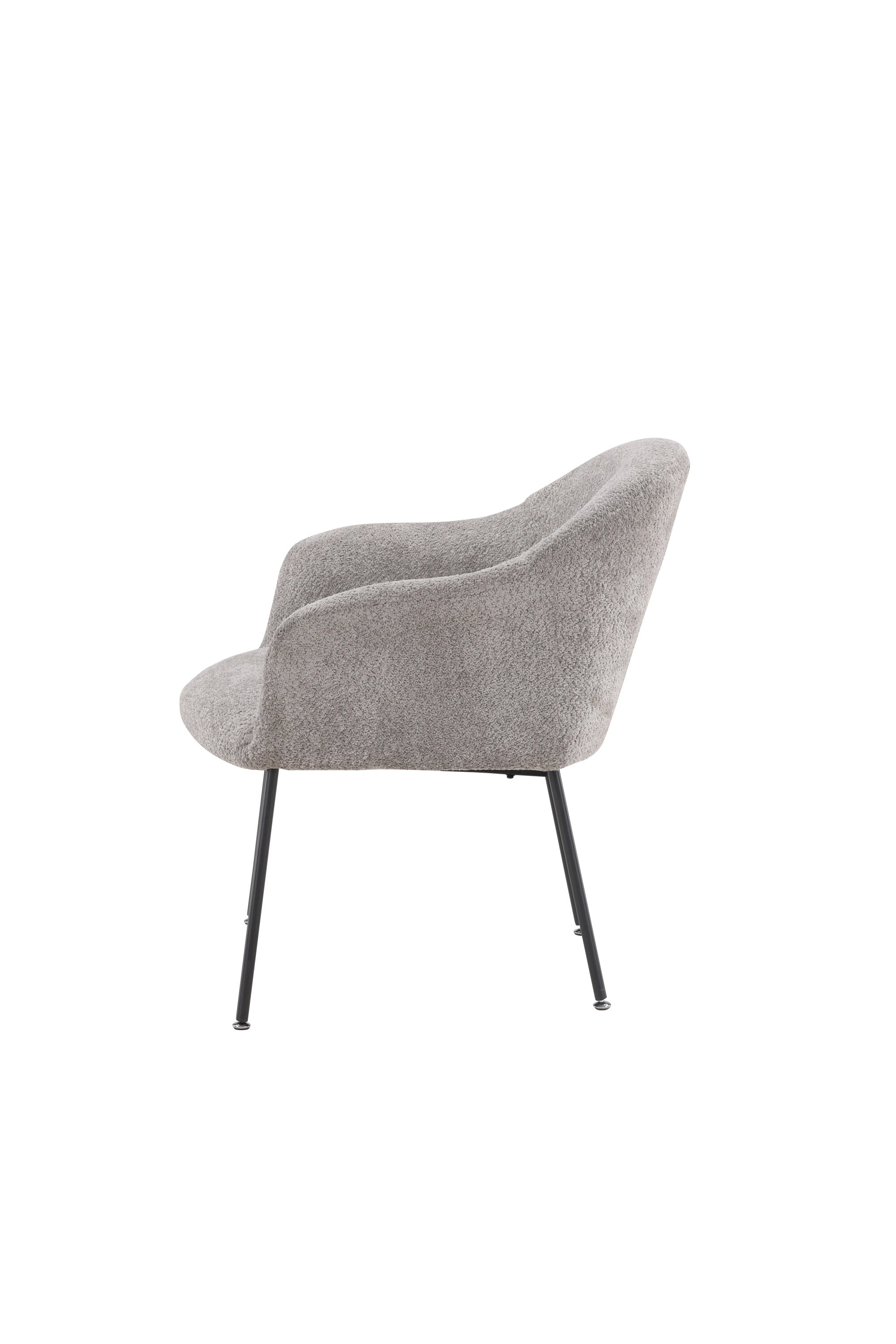 Catania Sofa Sessel in Hellgrau präsentiert im Onlineshop von KAQTU Design AG. Sessel mit Armlehnen ist von Venture Home