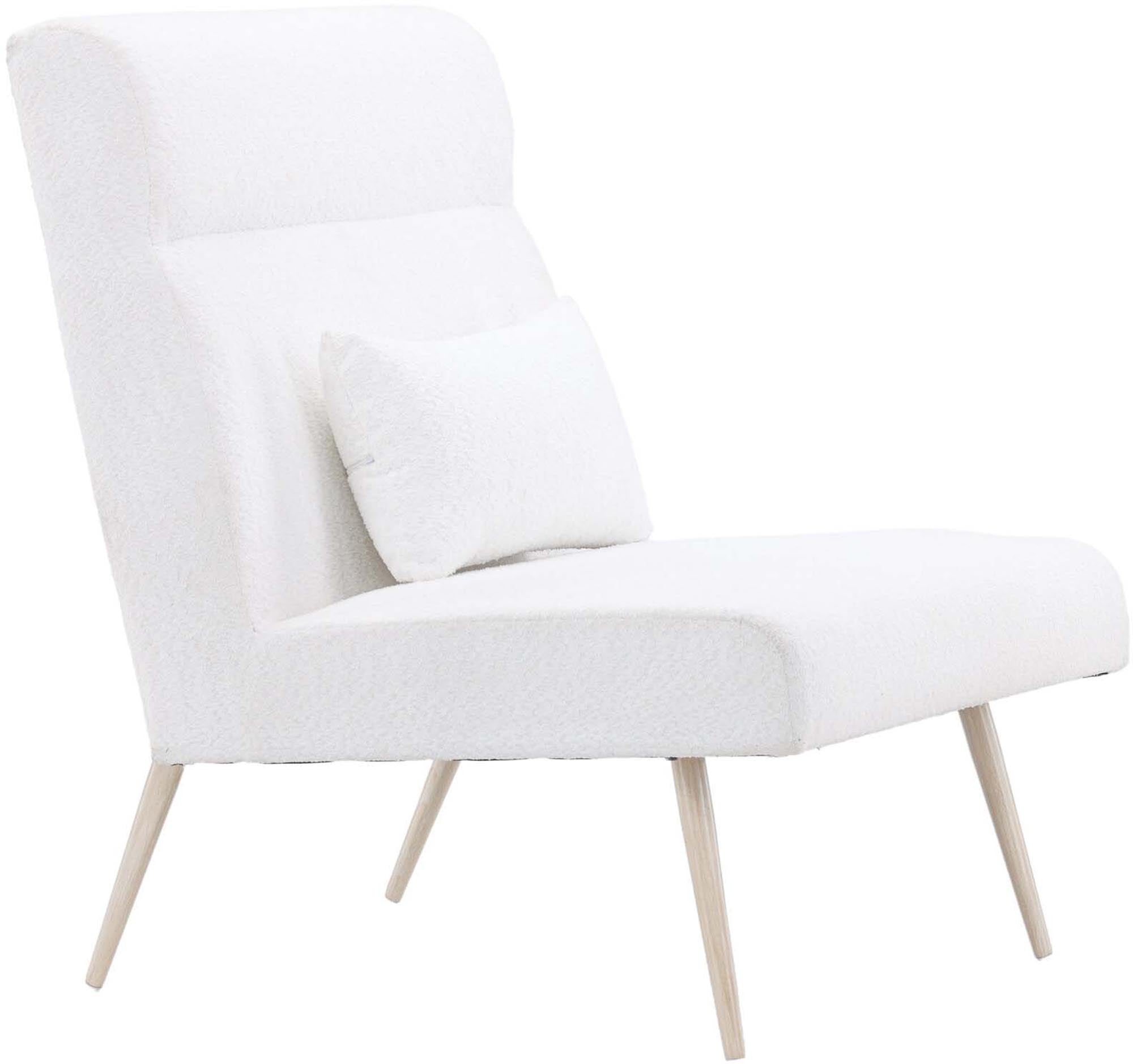 Entdecken Sie den eleganten Bloom Sessel von Venture Home – ein komfortables Möbelstück im skandinavischen Design, ideal für jeden Raum.