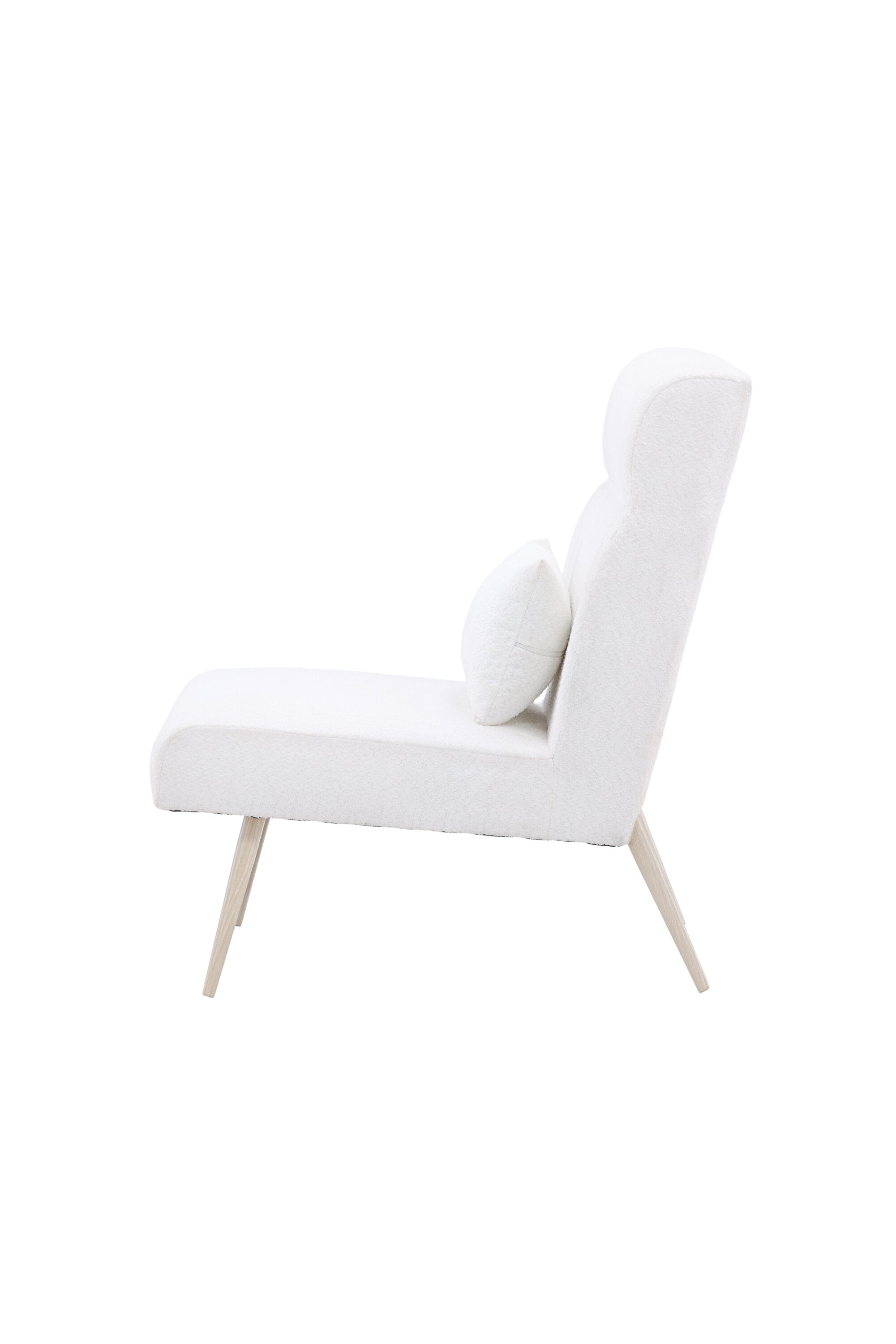 Bloom Sessel in Weiss präsentiert im Onlineshop von KAQTU Design AG. Sessel mit Armlehnen ist von Venture Home