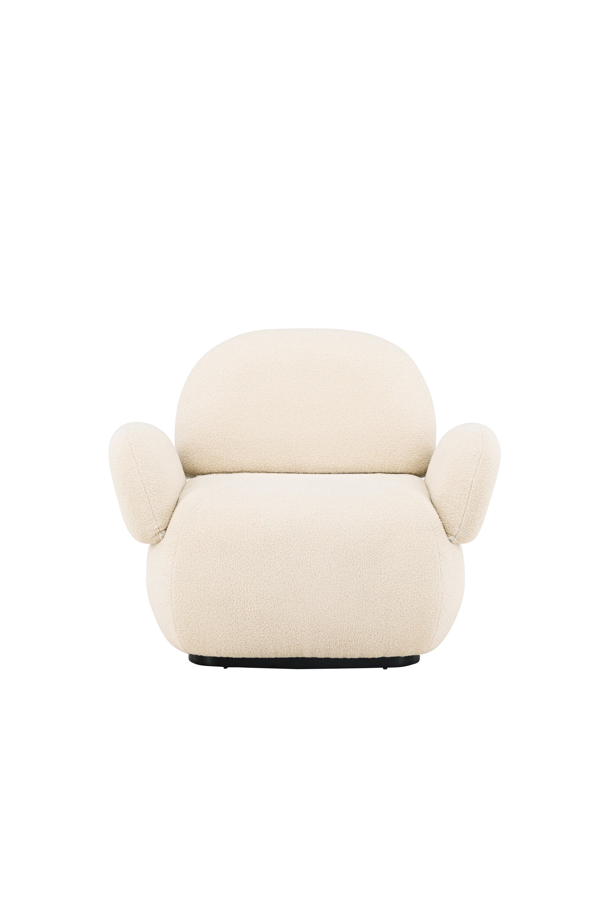 Sevilla Sessel in Beige/Schwarz präsentiert im Onlineshop von KAQTU Design AG. Sessel mit Armlehnen ist von Venture Home
