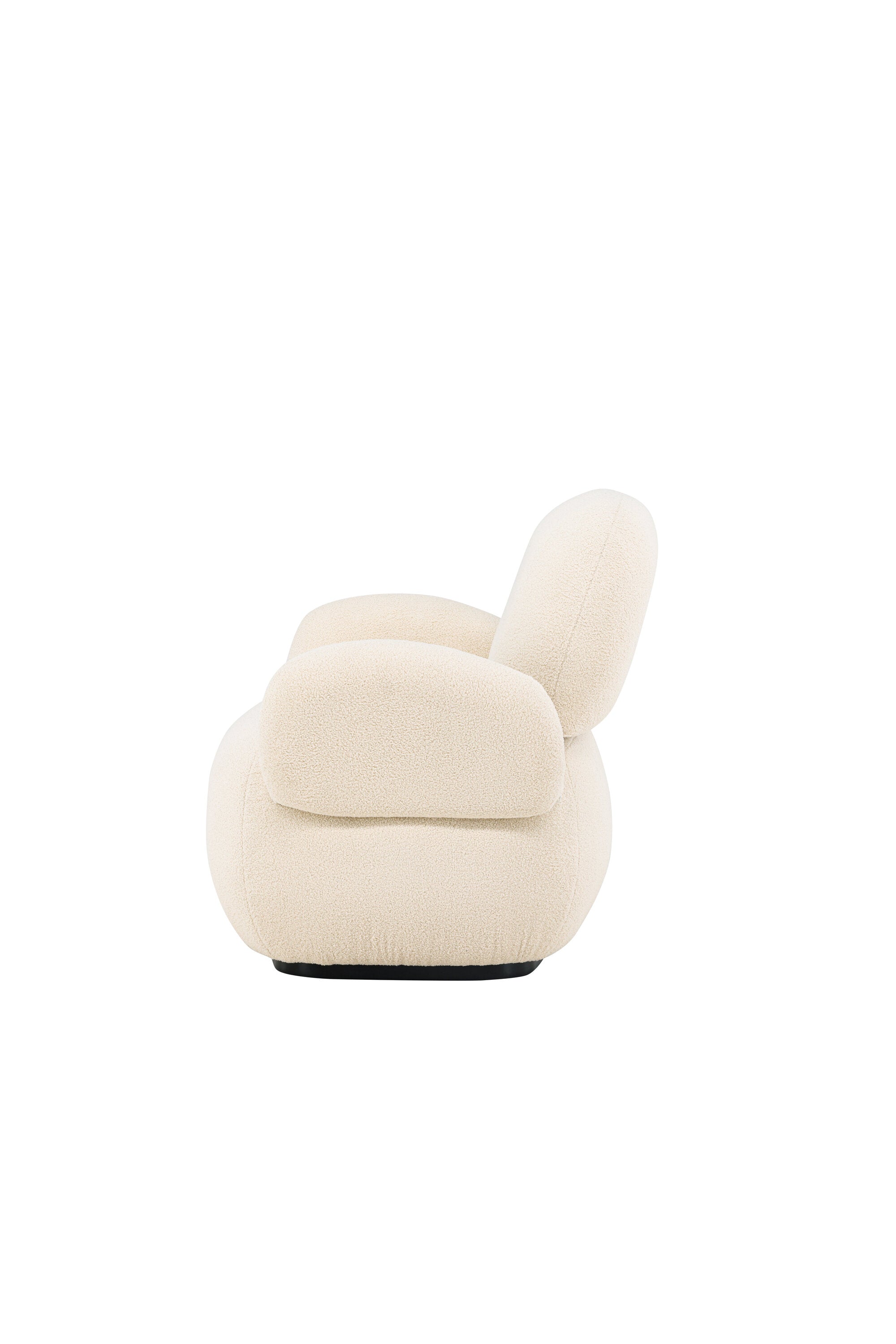 Sevilla Sessel in Beige/Schwarz präsentiert im Onlineshop von KAQTU Design AG. Sessel mit Armlehnen ist von Venture Home