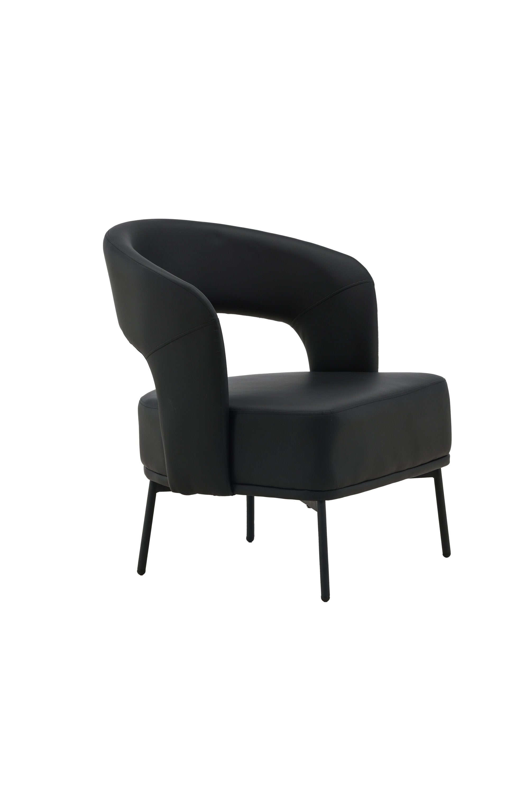Mundo Sofa Sessel in Schwarz präsentiert im Onlineshop von KAQTU Design AG. Sessel mit Armlehnen ist von Venture Home