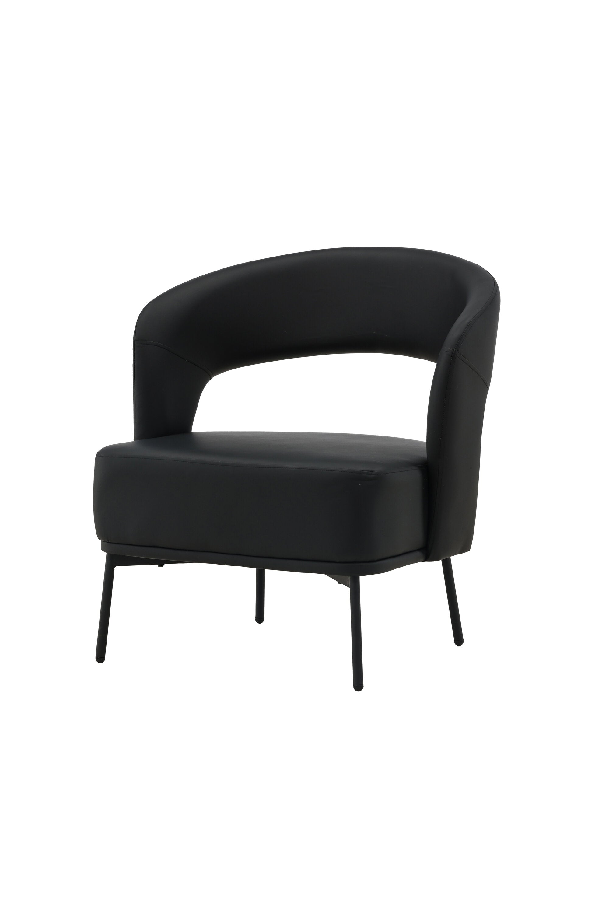 Mundo Sofa Sessel in Schwarz präsentiert im Onlineshop von KAQTU Design AG. Sessel mit Armlehnen ist von Venture Home