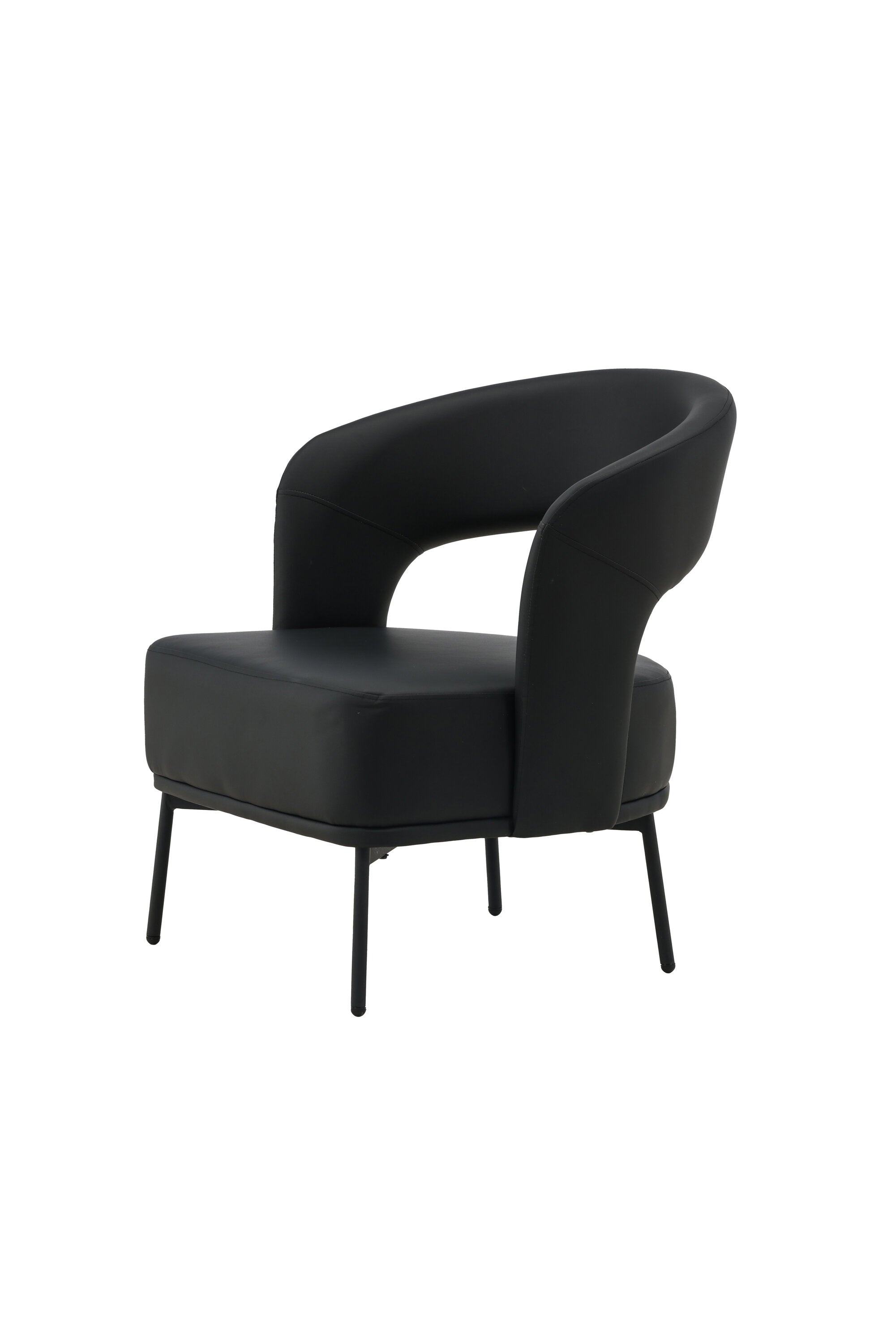 Mundo Sofa Sessel in Schwarz präsentiert im Onlineshop von KAQTU Design AG. Sessel mit Armlehnen ist von Venture Home