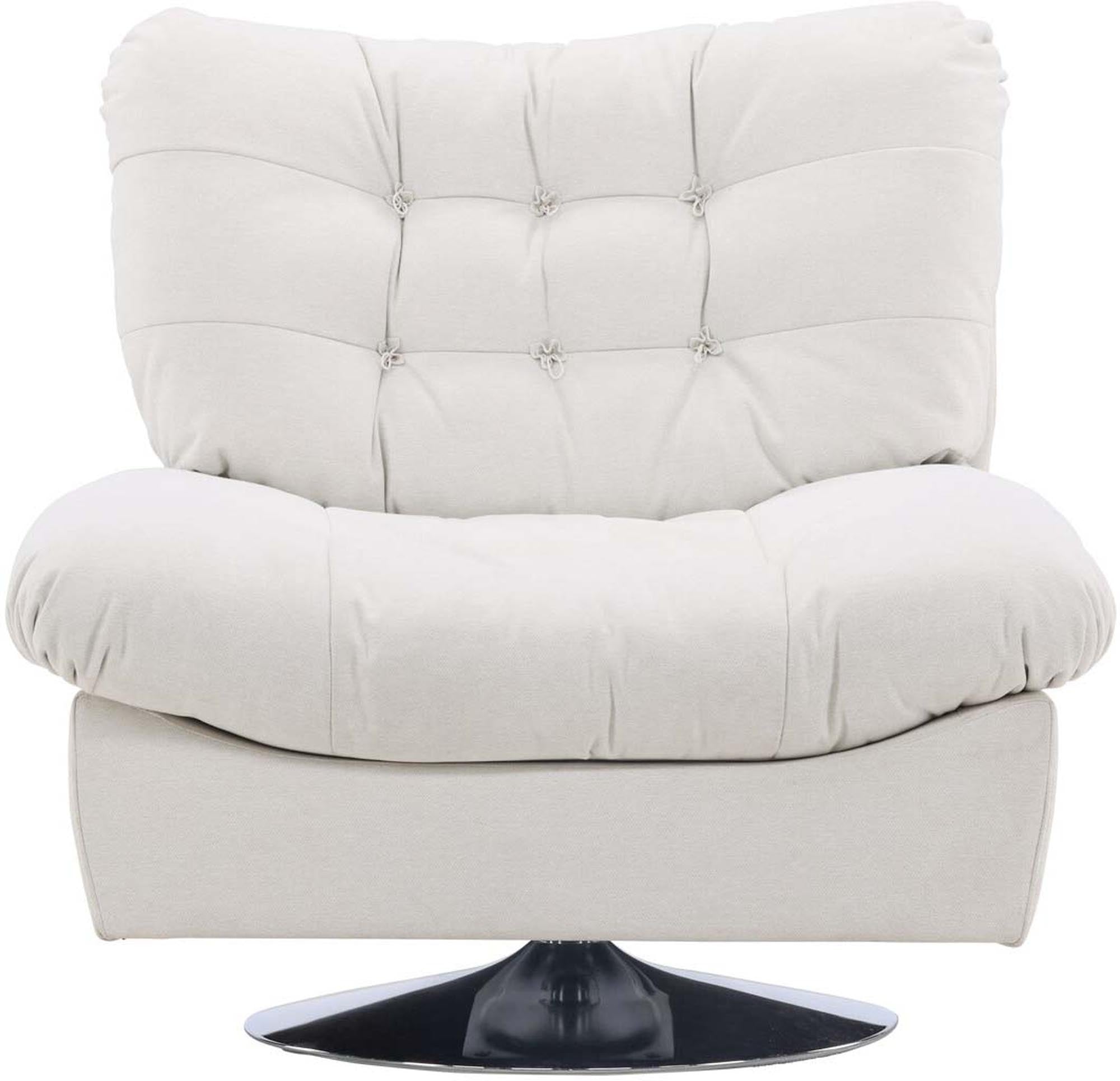 Florens Sessel in Cremefarben präsentiert im Onlineshop von KAQTU Design AG. Sessel mit Armlehnen ist von Venture Home